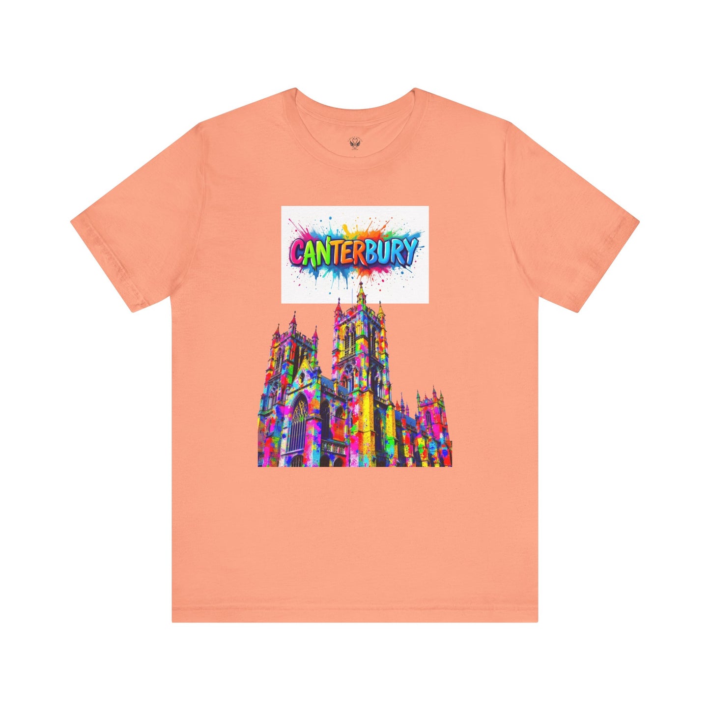 Canterbury Colorful Art Tee - Unisex Short Sleeve Jersey T-Shirt