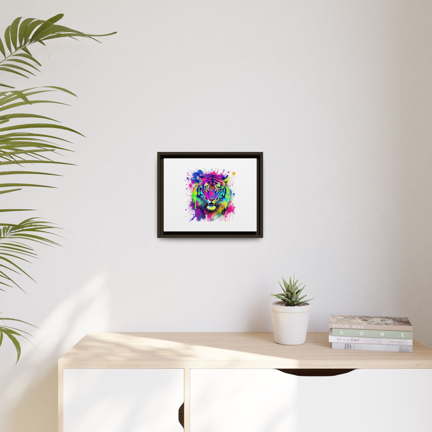 Vibrant Tiger Canvas Print - Framed Art for Bold Decor