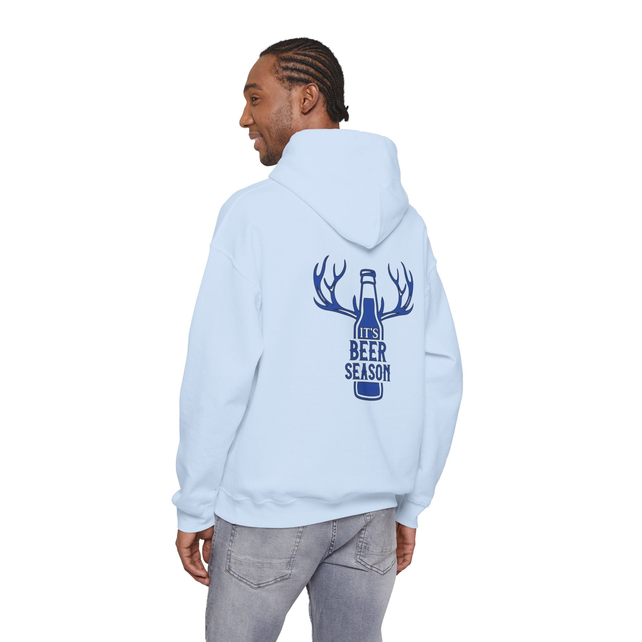Cool Beer Season Hoodie, Fun Unisex Sweatshirt, Perfect for Parties, Fall and Winter Gatherings, Unique Gift for Beer Lovers