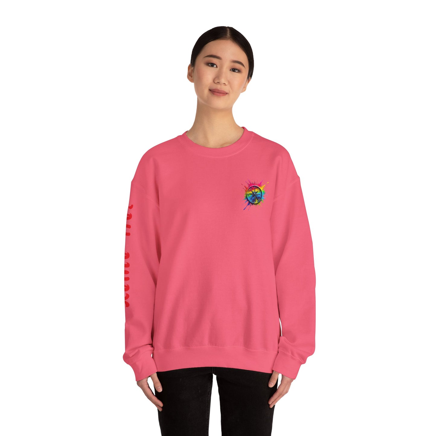 Colorful Splash Unisex Heavy Blend™ Crewneck Sweatshirt