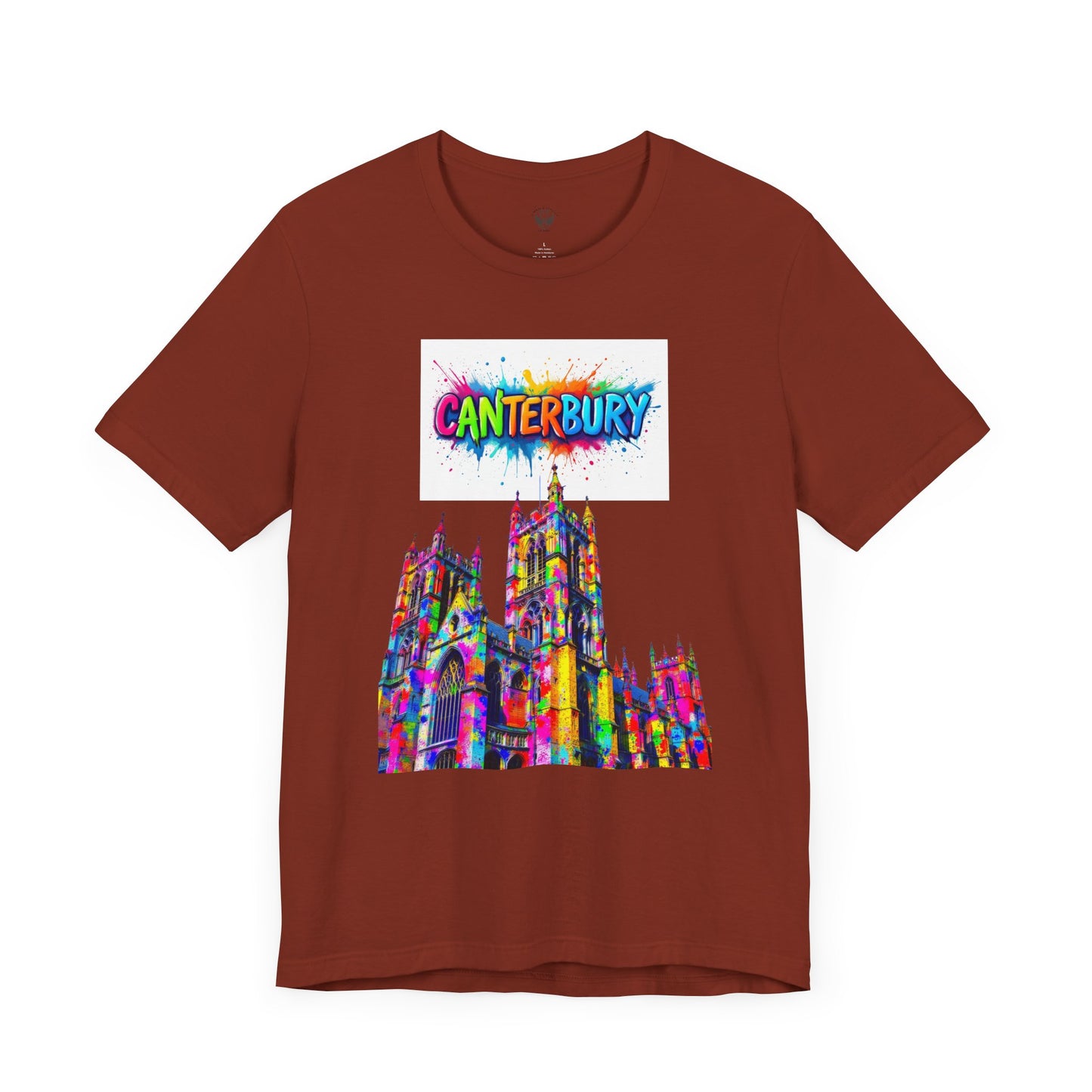 Canterbury Colorful Art Tee - Unisex Short Sleeve Jersey T-Shirt