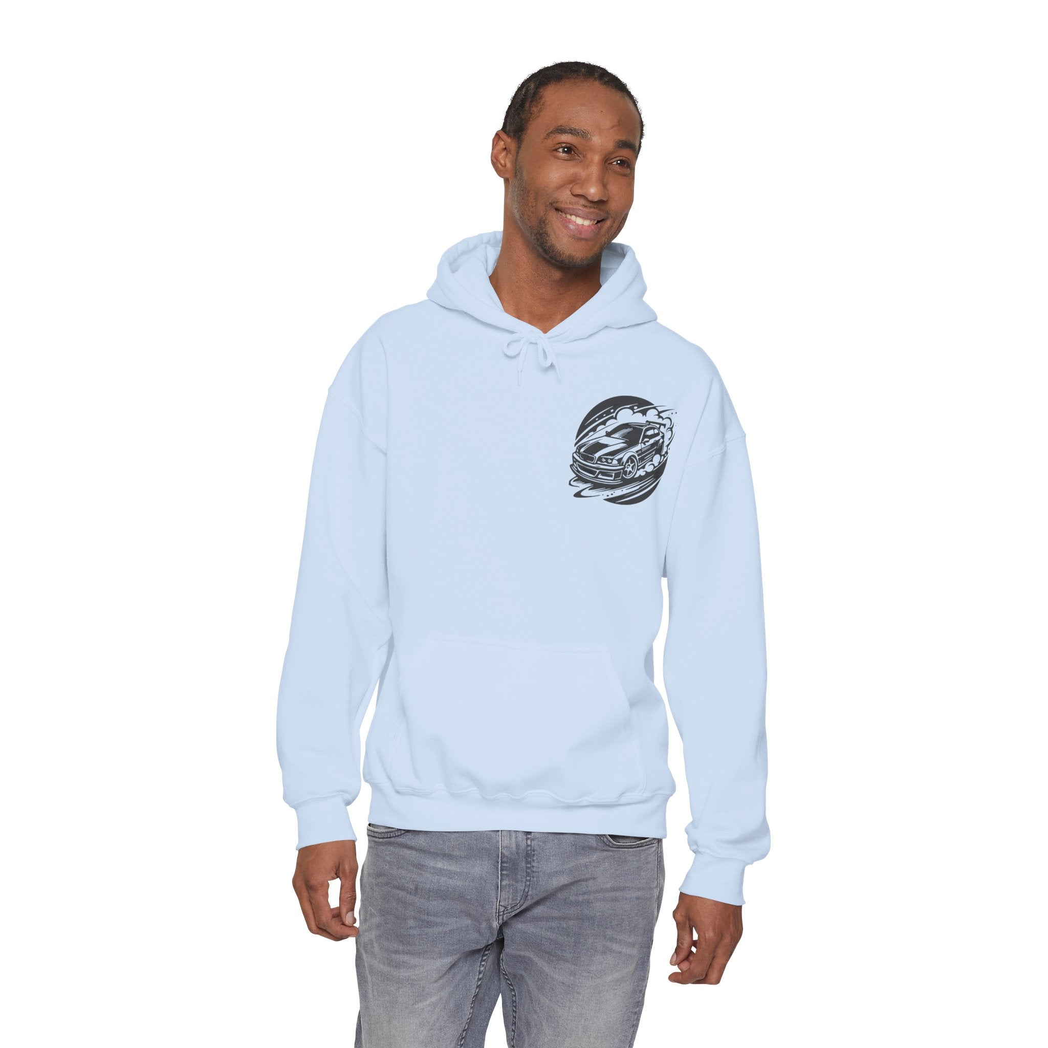 Cool Car Graphic Hoodie for Car Lovers, Unisex Pullover, Automotive Gift, Streetwear, Racing Apparel, Casual Wear