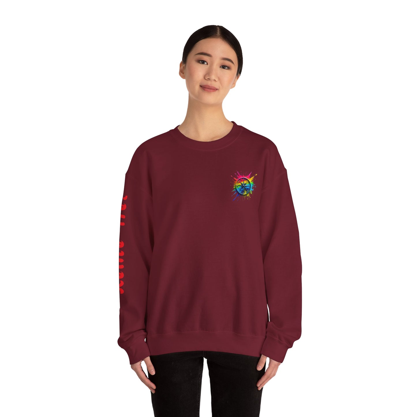 Colorful Splash Unisex Heavy Blend™ Crewneck Sweatshirt