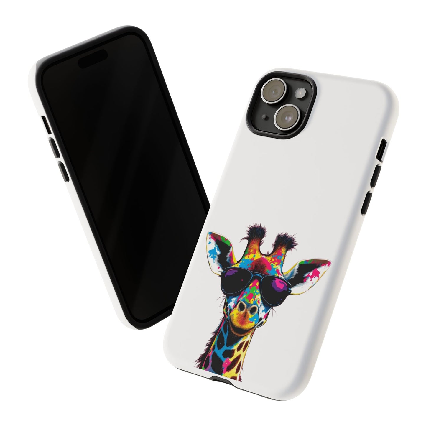 Colorful Giraffe Phone Case - Tough Cases for Animal Lovers