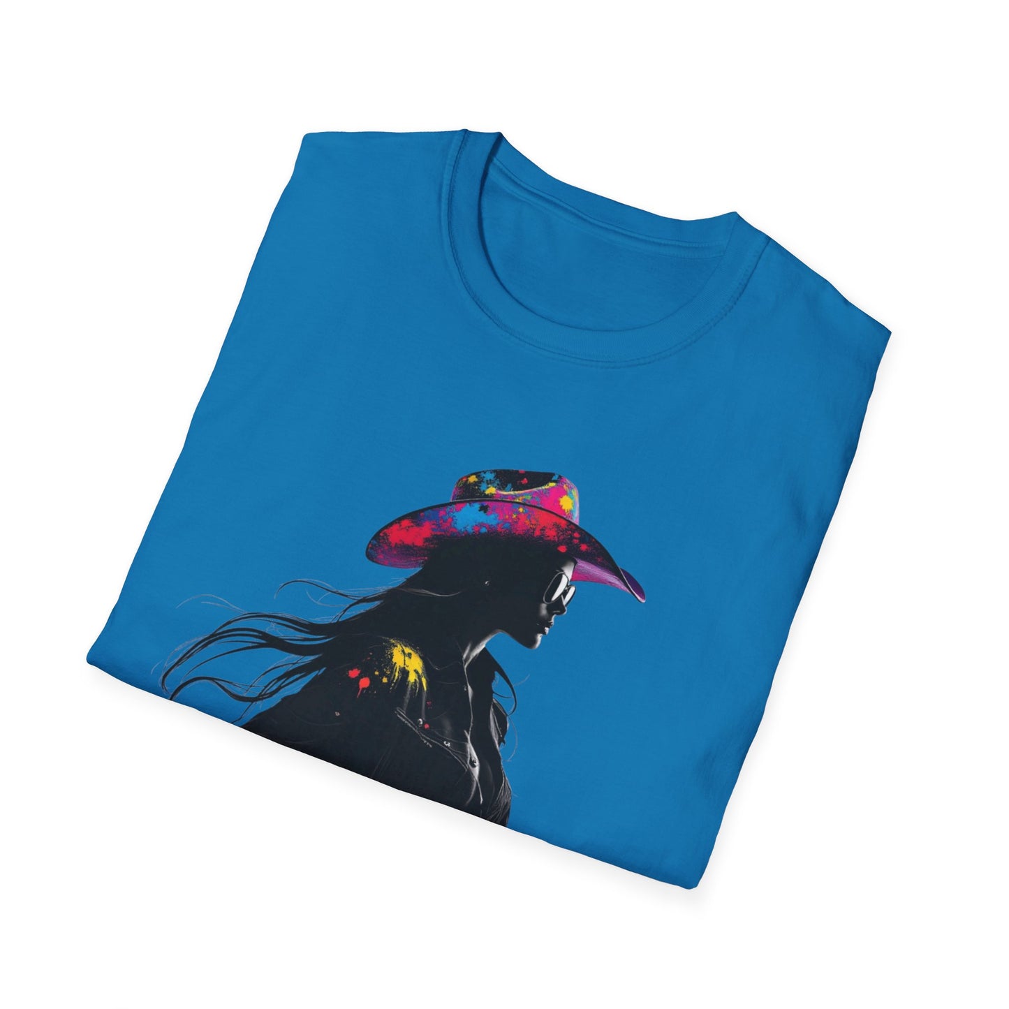 Cowgirl Vibes Unisex Softstyle T-Shirt - Trendy Western Graphic Tee