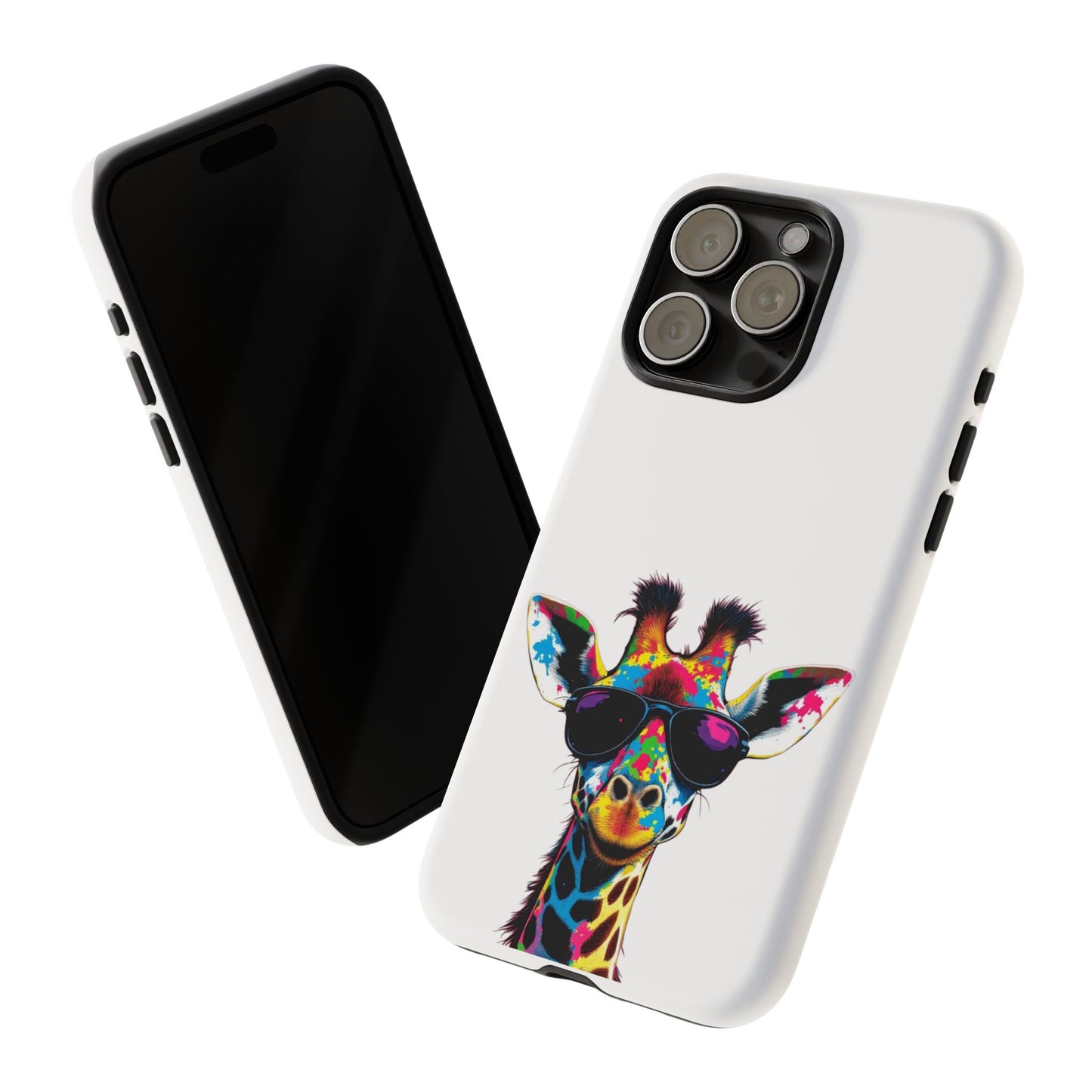 Colorful Giraffe Phone Case - Tough Cases for Animal Lovers