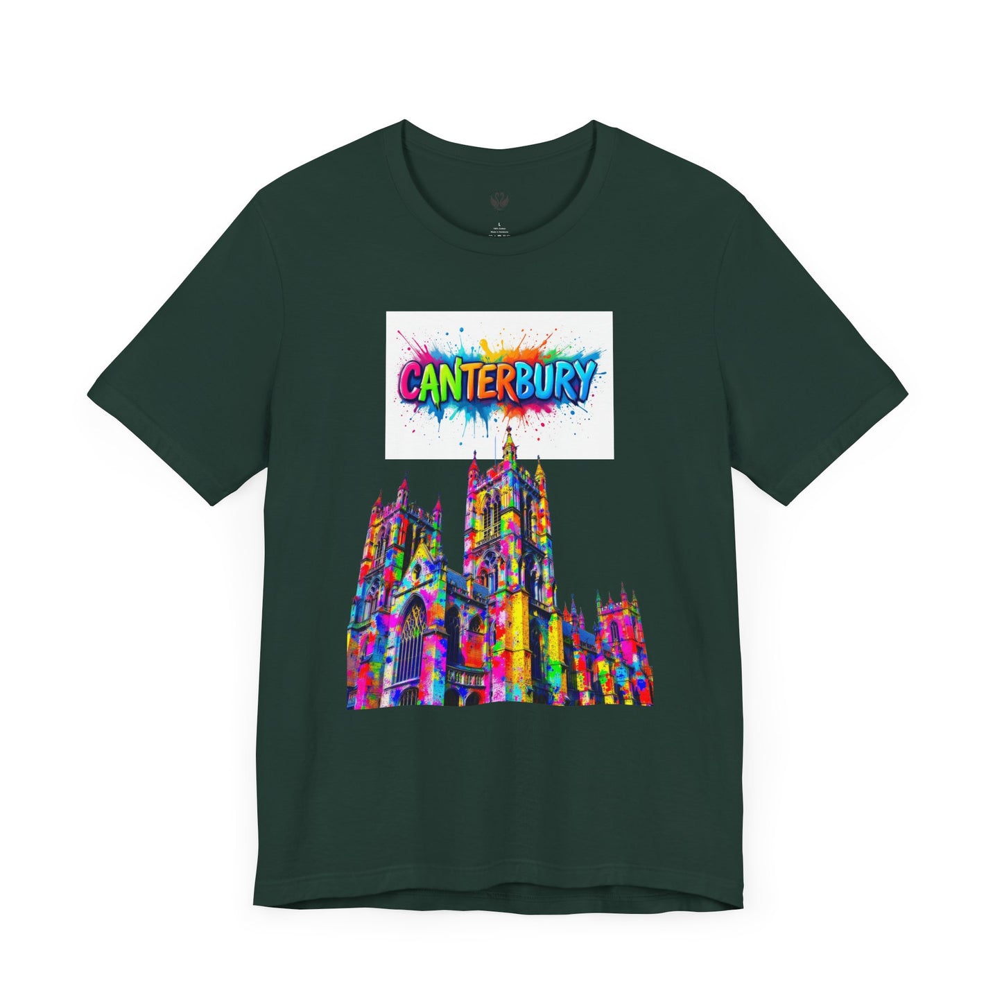 Canterbury Colorful Art Tee - Unisex Short Sleeve Jersey T-Shirt