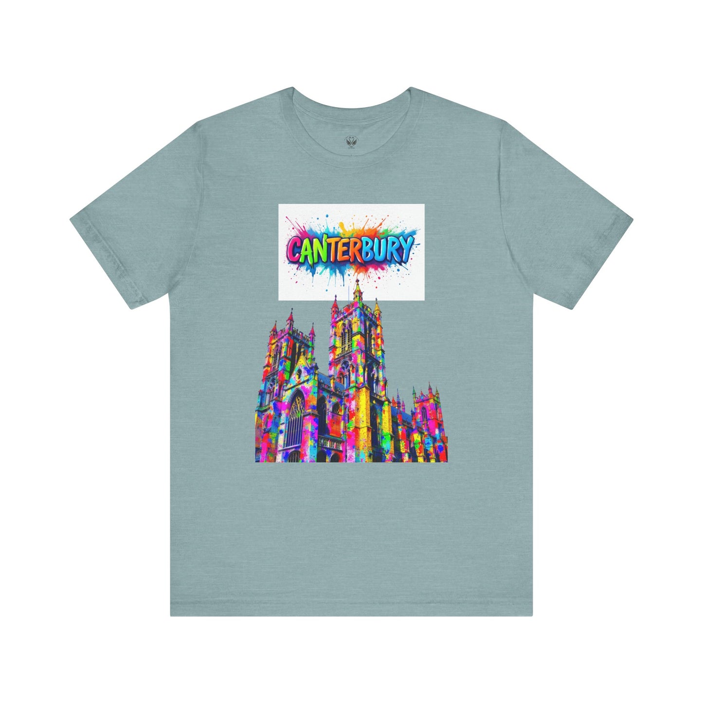 Canterbury Colorful Art Tee - Unisex Short Sleeve Jersey T-Shirt