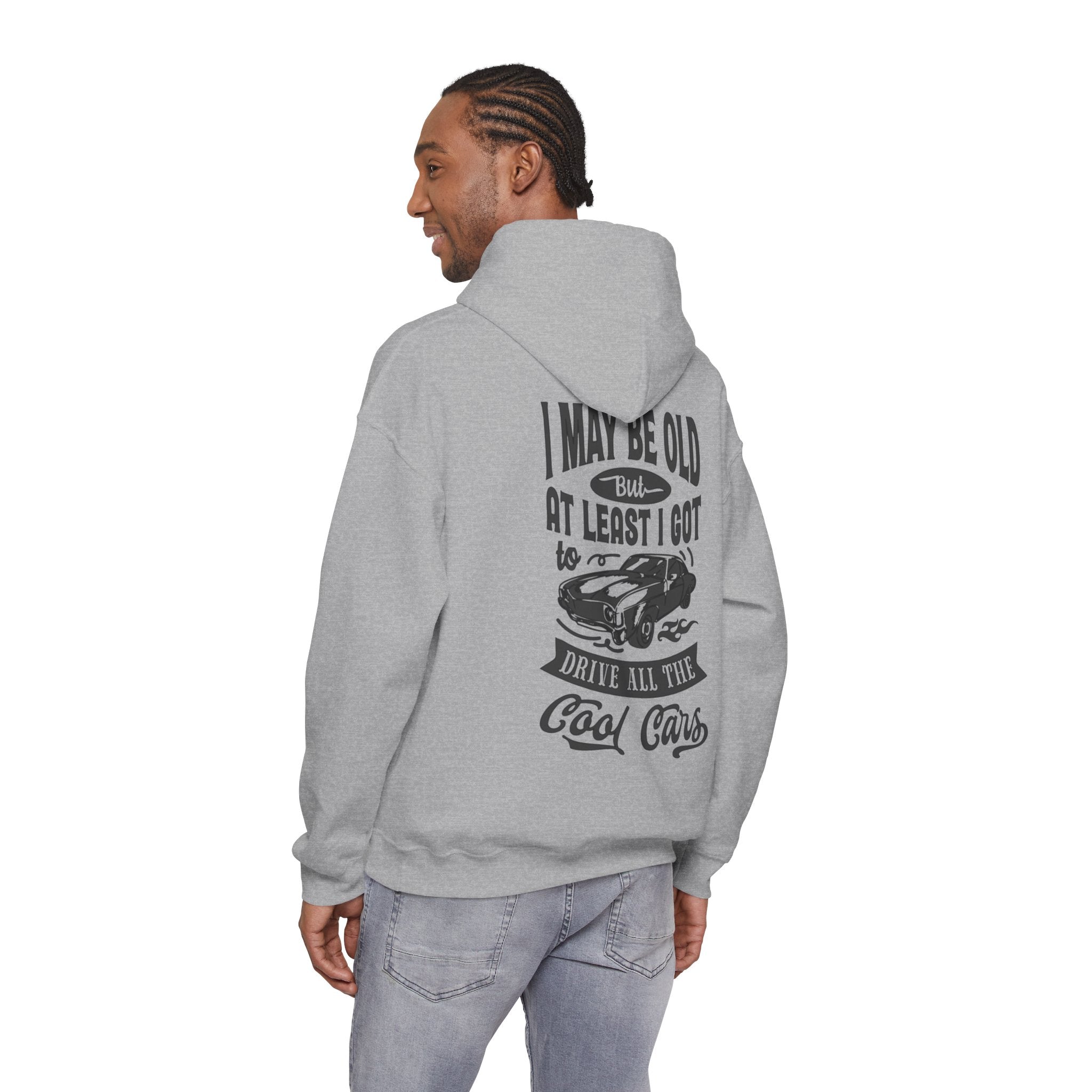 Cool Cars Vintage Hoodie, Funny Sweatshirt, Gift for Car Lovers, Retro Vehicle Apparel, Unique Birthday Present, Unisex Hooded Pullover