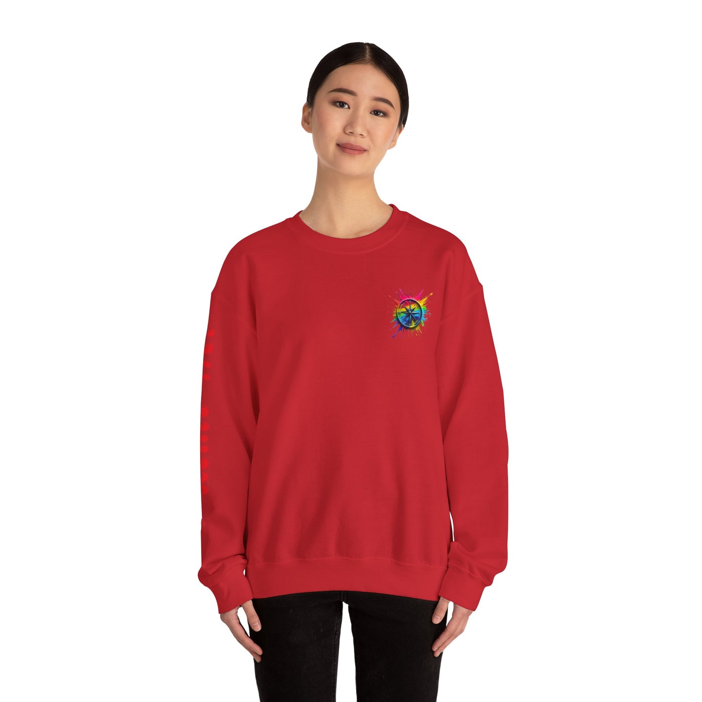 Colorful Splash Unisex Heavy Blend™ Crewneck Sweatshirt