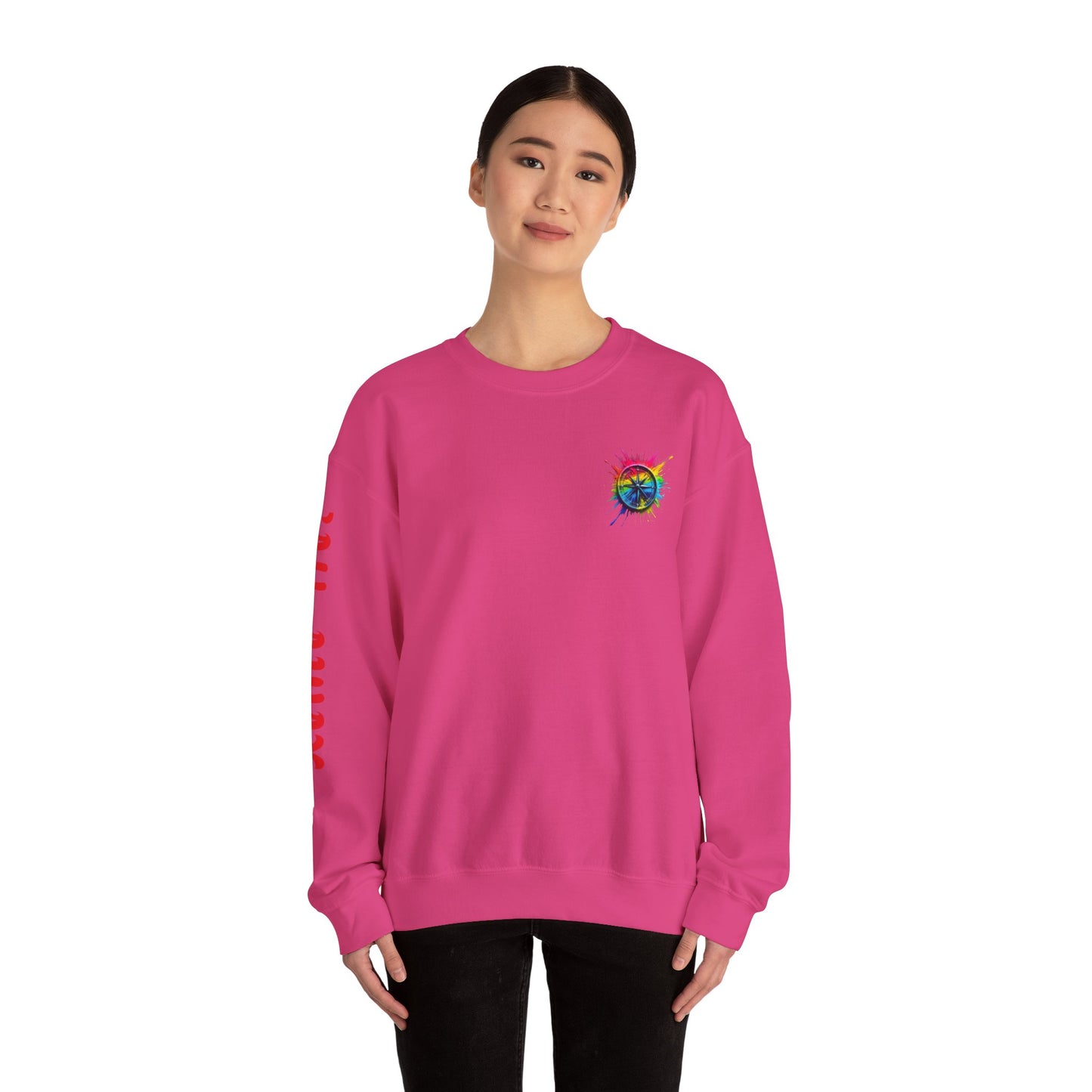 Colorful Splash Unisex Heavy Blend™ Crewneck Sweatshirt