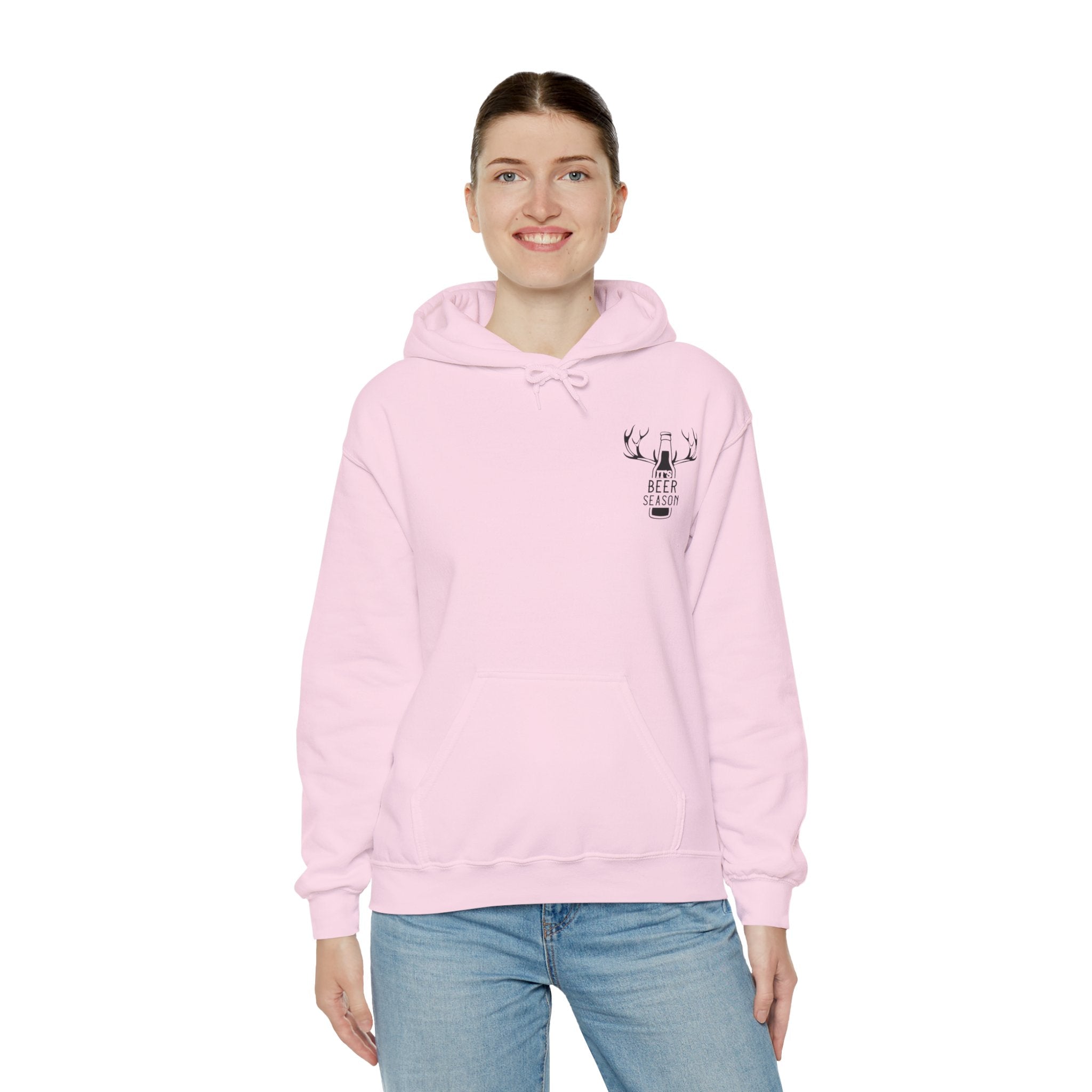 Beer Season Hoodie for Comfort and Style, Unisex Hooded Sweatshirt, Beer Lover Gift, Cozy Casual Wear, Perfect for Camping
