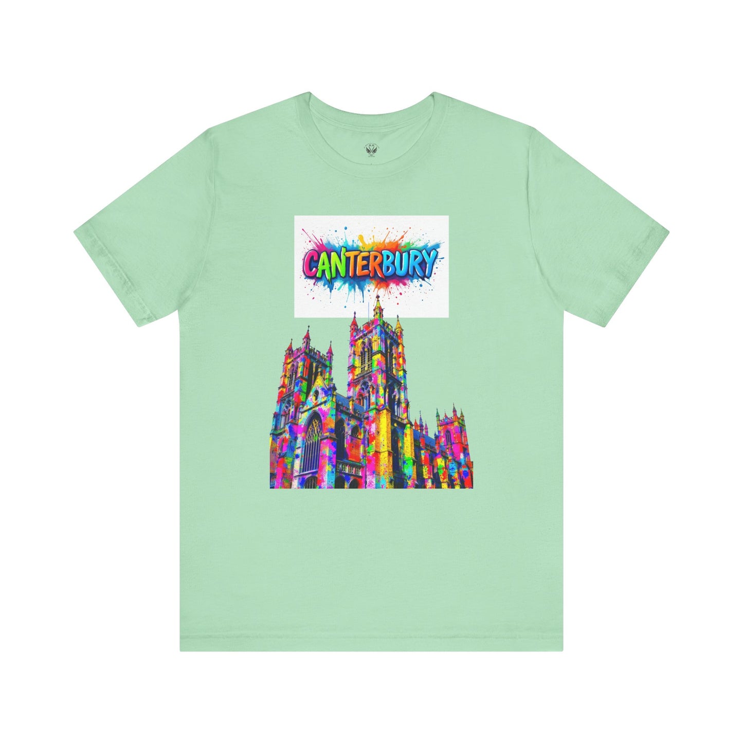 Canterbury Colorful Art Tee - Unisex Short Sleeve Jersey T-Shirt