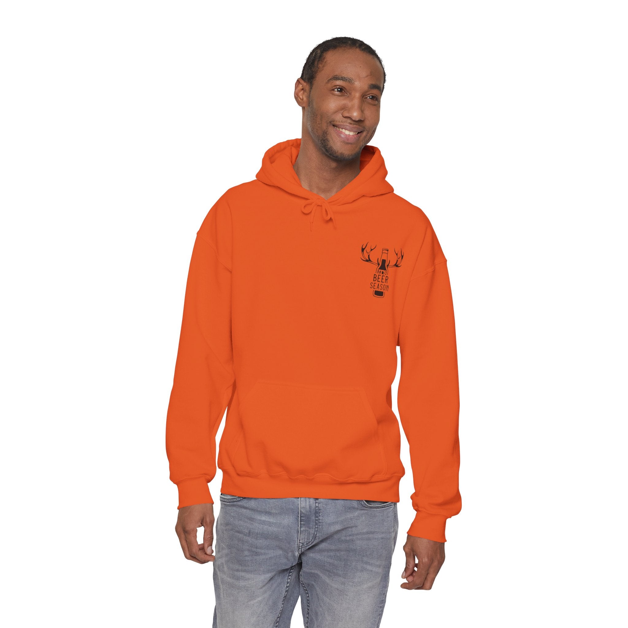 Beer Season Hoodie for Comfort and Style, Unisex Hooded Sweatshirt, Beer Lover Gift, Cozy Casual Wear, Perfect for Camping