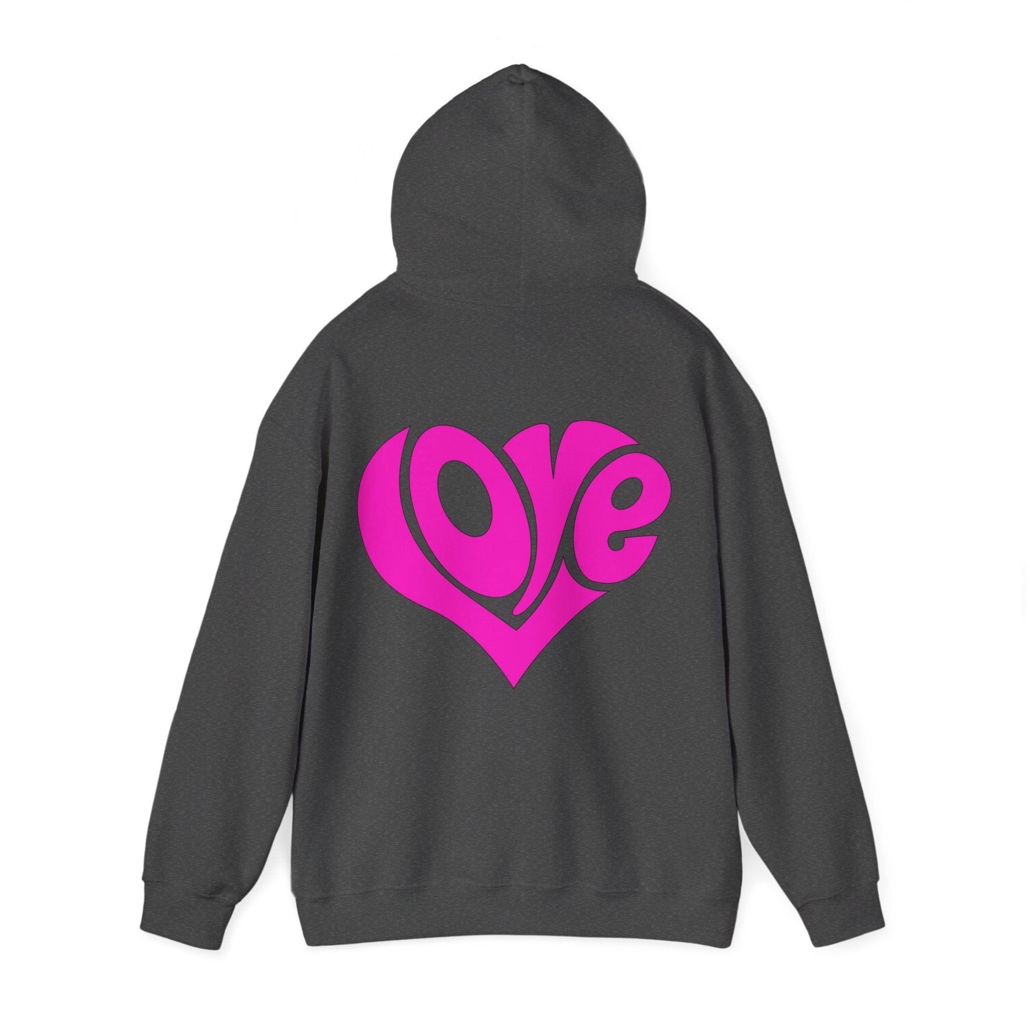 Cozy Love Heart Hoodie | Unisex Sweatshirt for Valentine's Day, Gift for Her, Celebrations, Casual Wear, Anniversary