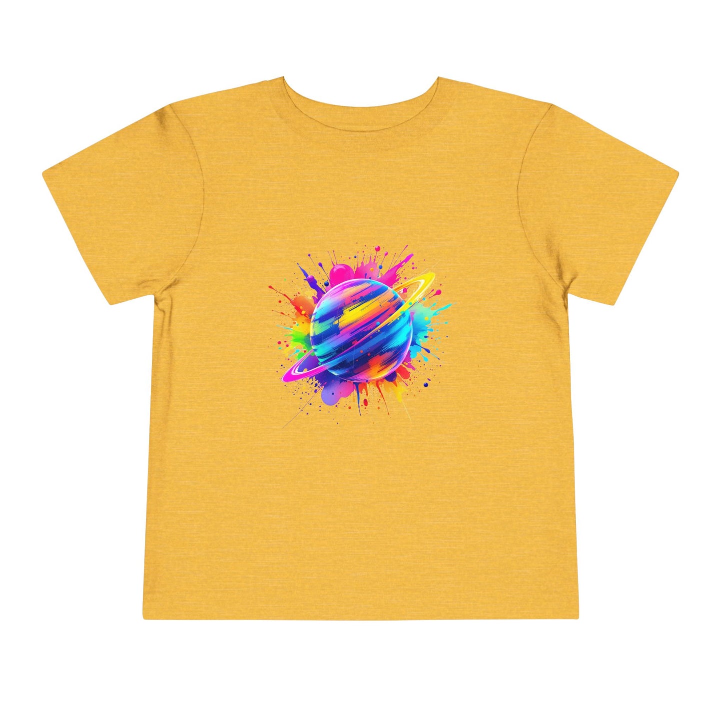 Colorful Planet Toddler Short Sleeve Tee - Fun & Playful Kids Shirt