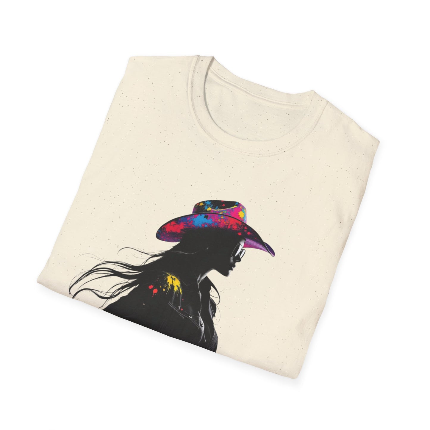 Cowgirl Vibes Unisex Softstyle T-Shirt - Trendy Western Graphic Tee