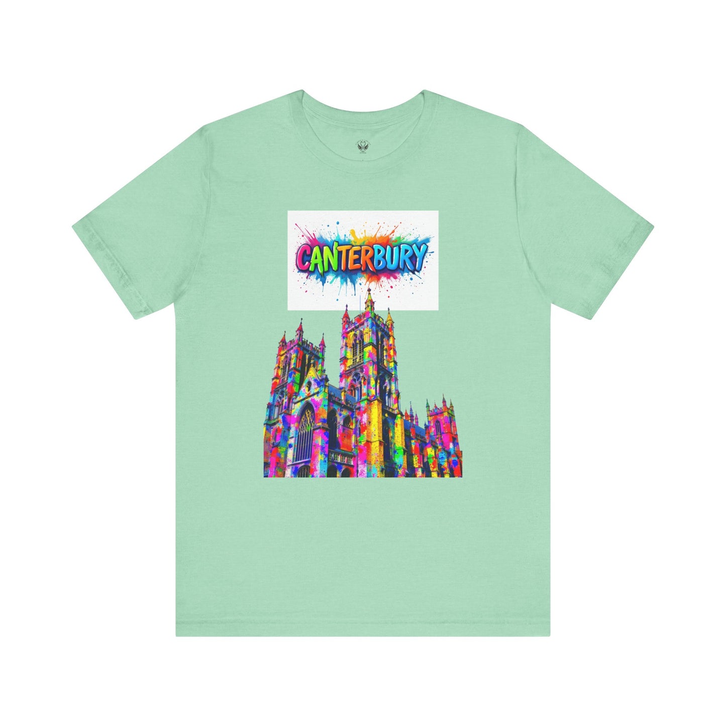 Canterbury Colorful Art Tee - Unisex Short Sleeve Jersey T-Shirt