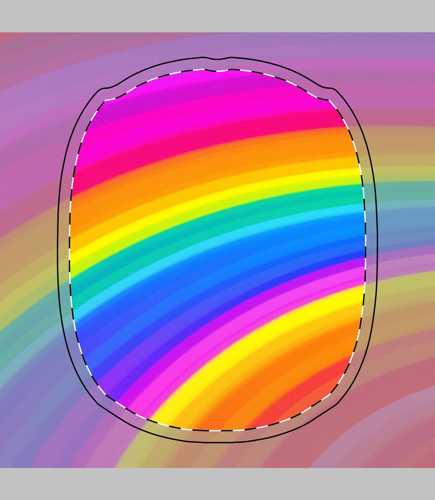 Vibrant Rainbow AirPod Max Cases - Colorful & Fun Protection