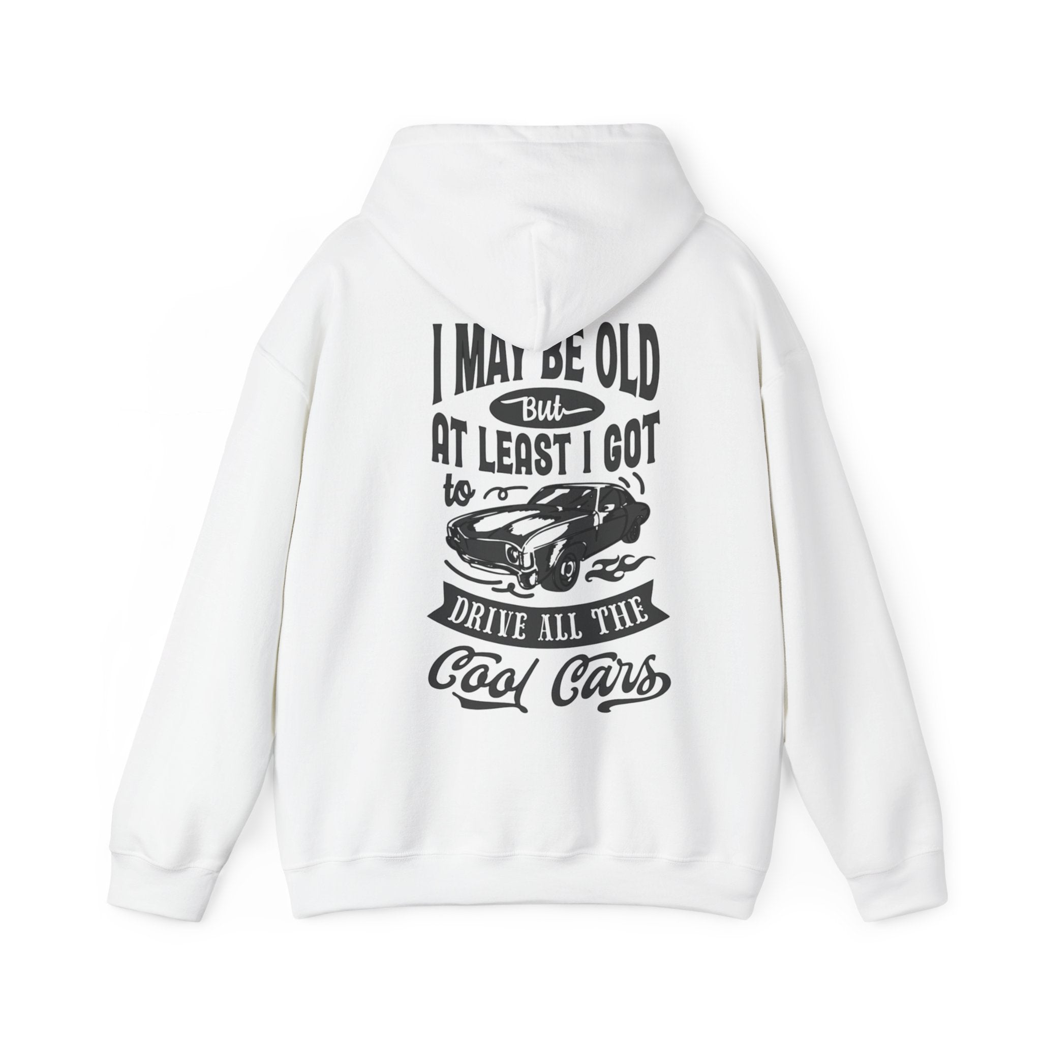 Cool Cars Vintage Hoodie, Funny Sweatshirt, Gift for Car Lovers, Retro Vehicle Apparel, Unique Birthday Present, Unisex Hooded Pullover