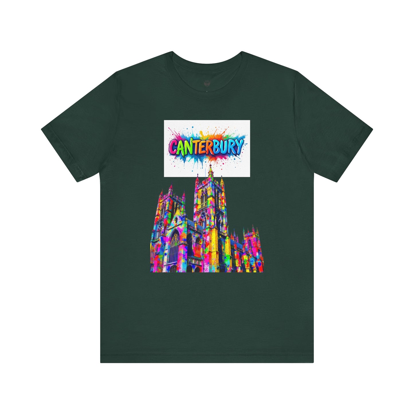 Canterbury Colorful Art Tee - Unisex Short Sleeve Jersey T-Shirt