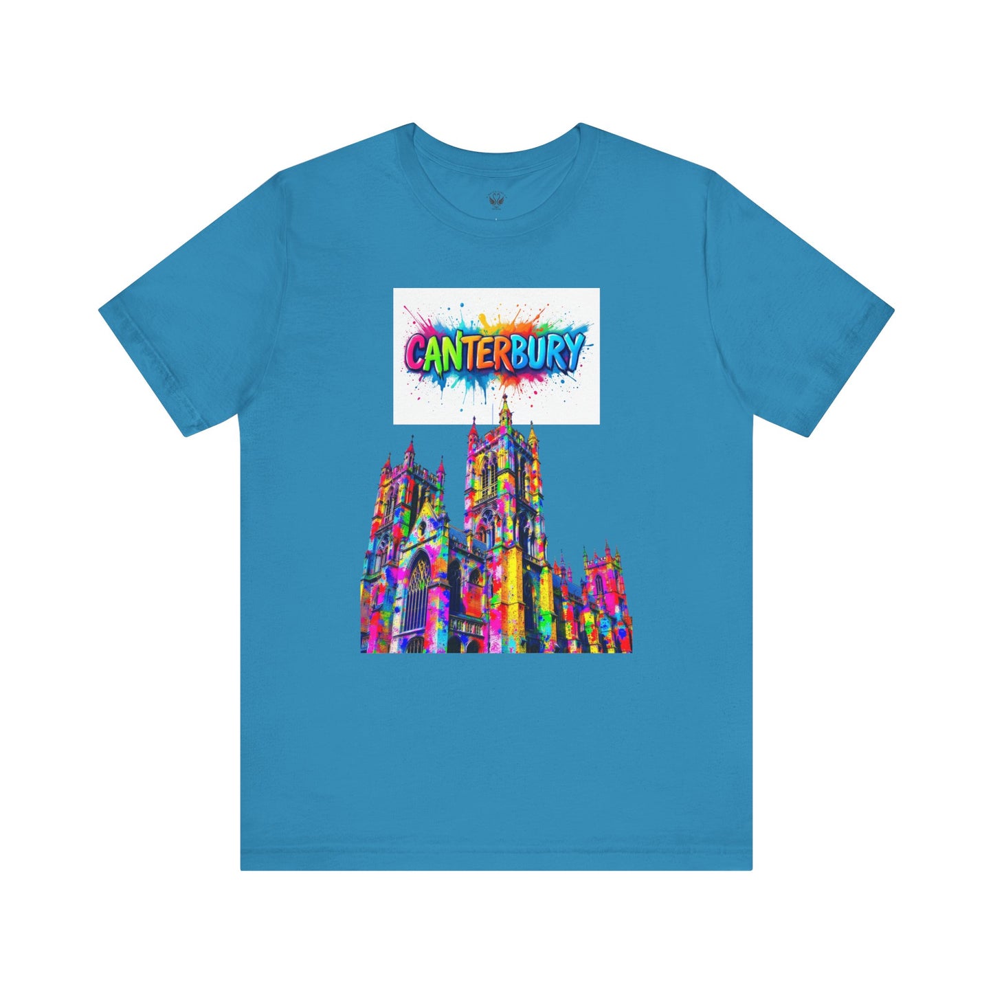 Canterbury Colorful Art Tee - Unisex Short Sleeve Jersey T-Shirt