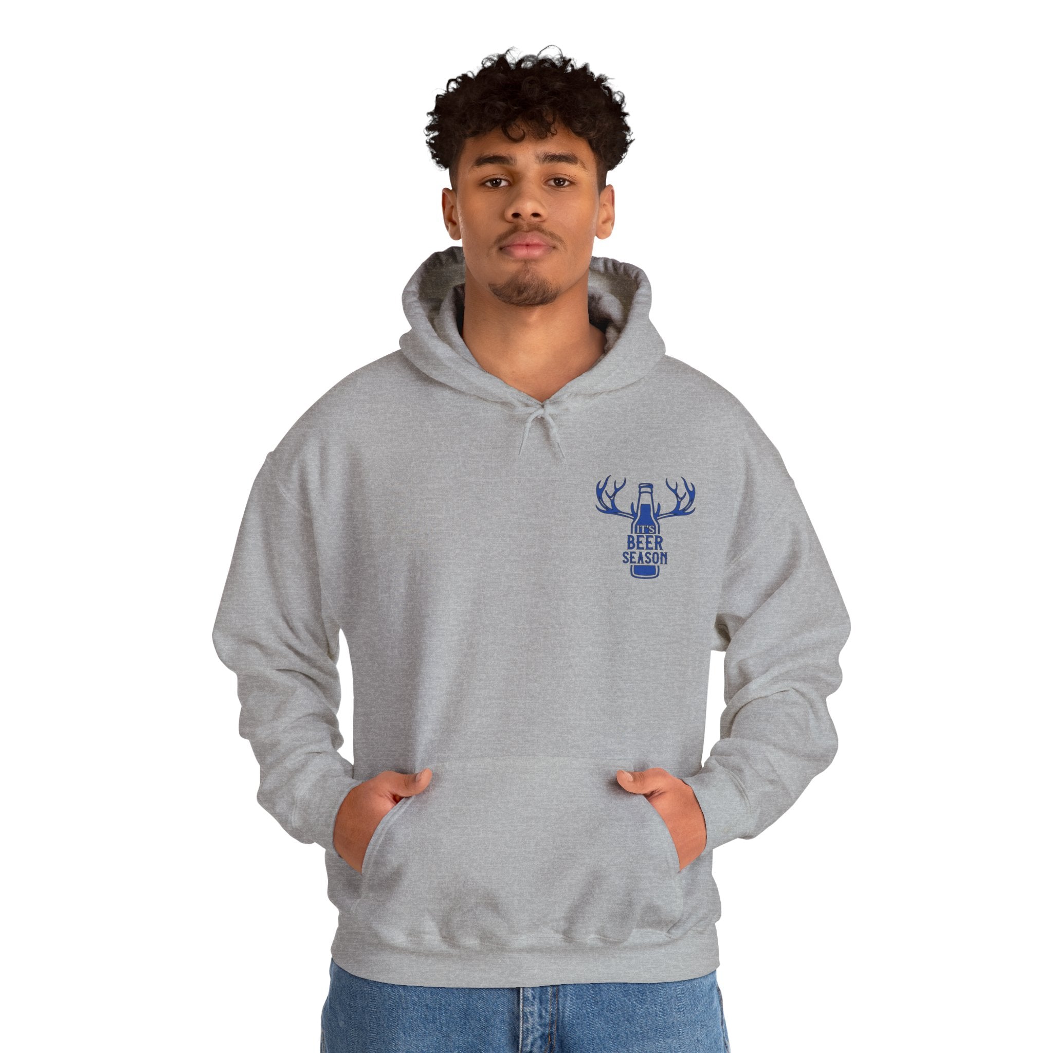 Cool Beer Season Hoodie, Fun Unisex Sweatshirt, Perfect for Parties, Fall and Winter Gatherings, Unique Gift for Beer Lovers