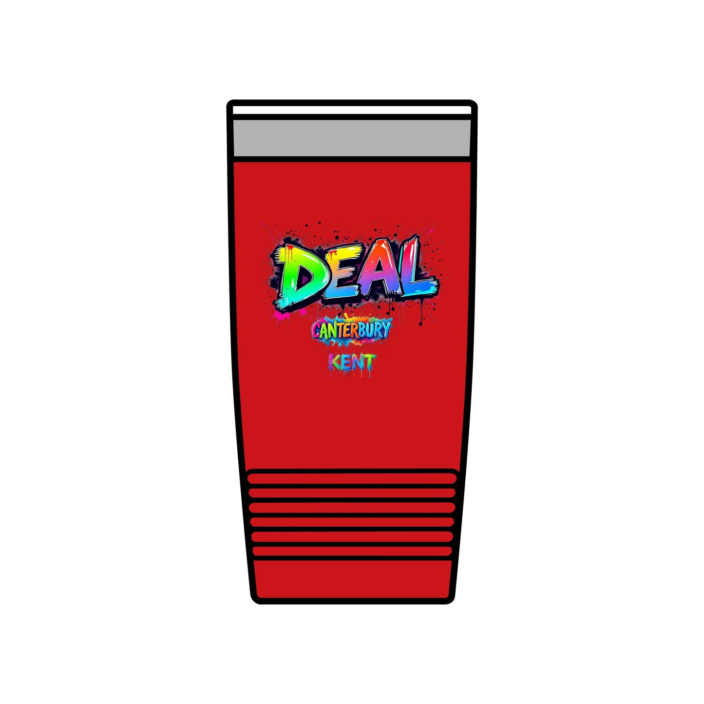 Colorful Deal Insulated Tumbler, 20oz – Perfect for Celebrations and Everyday Use