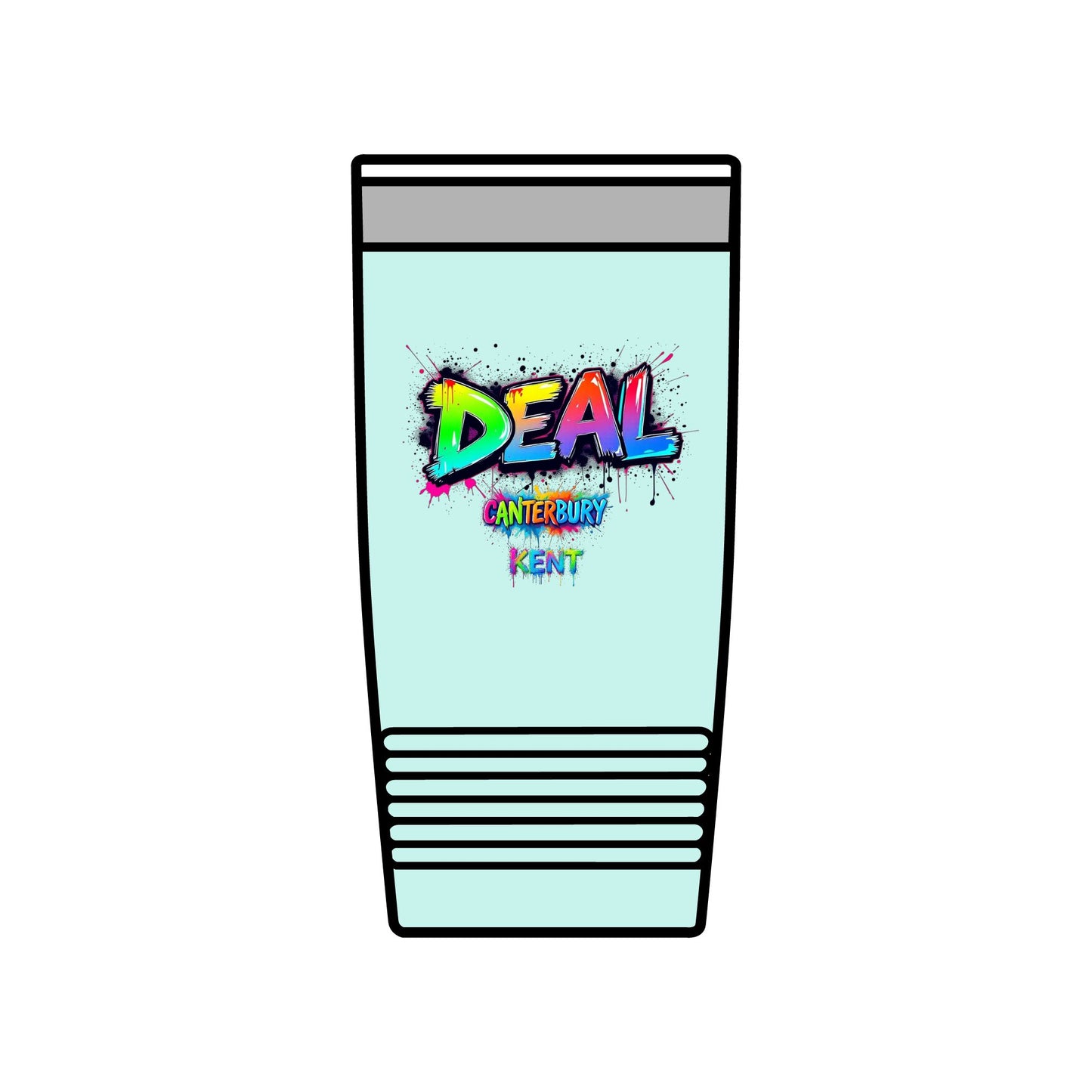 Colorful Deal Insulated Tumbler, 20oz – Perfect for Celebrations and Everyday Use