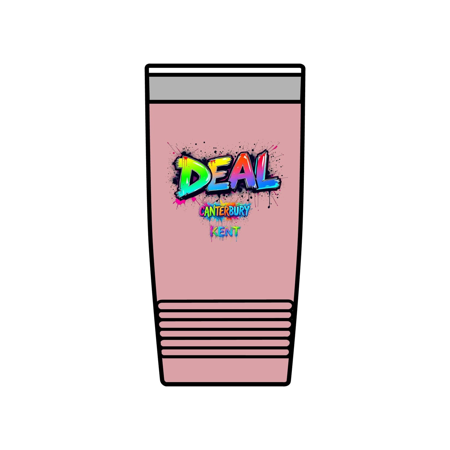 Colorful Deal Insulated Tumbler, 20oz – Perfect for Celebrations and Everyday Use