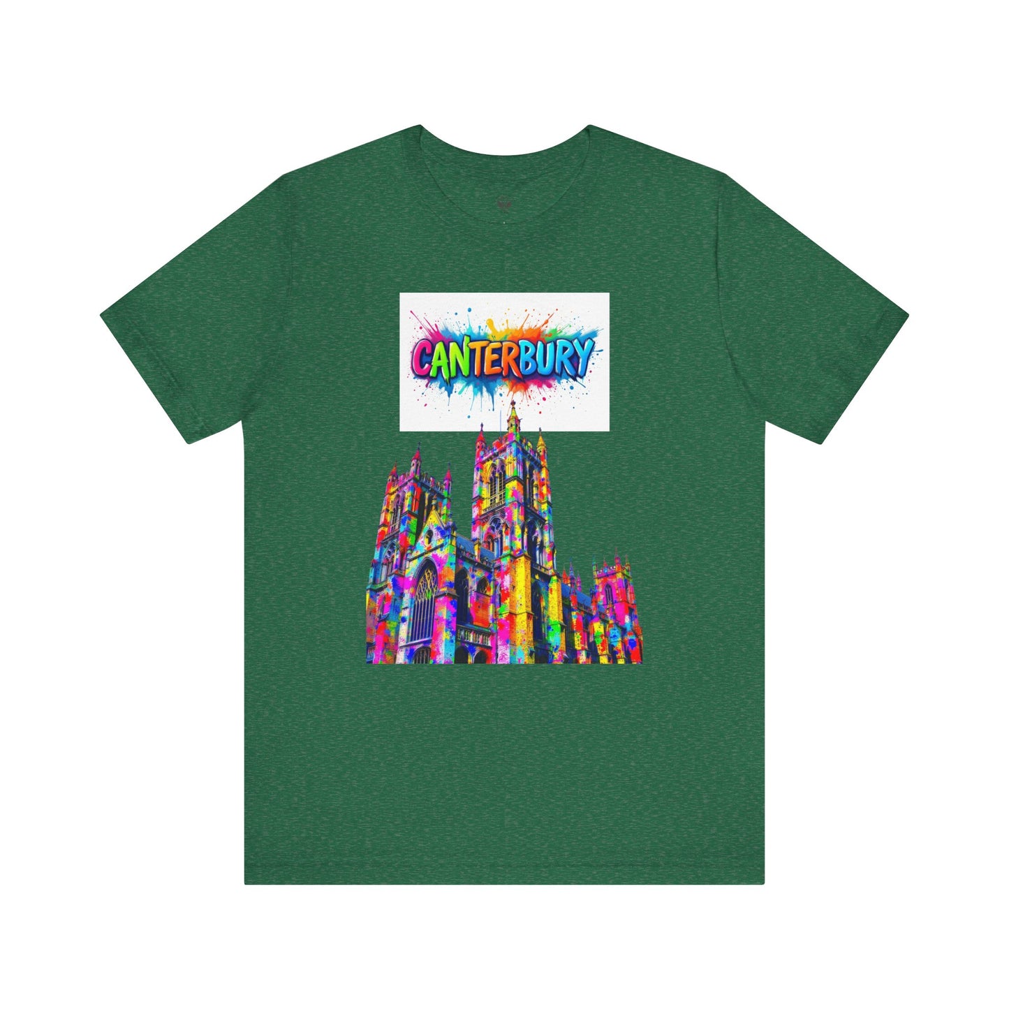 Canterbury Colorful Art Tee - Unisex Short Sleeve Jersey T-Shirt