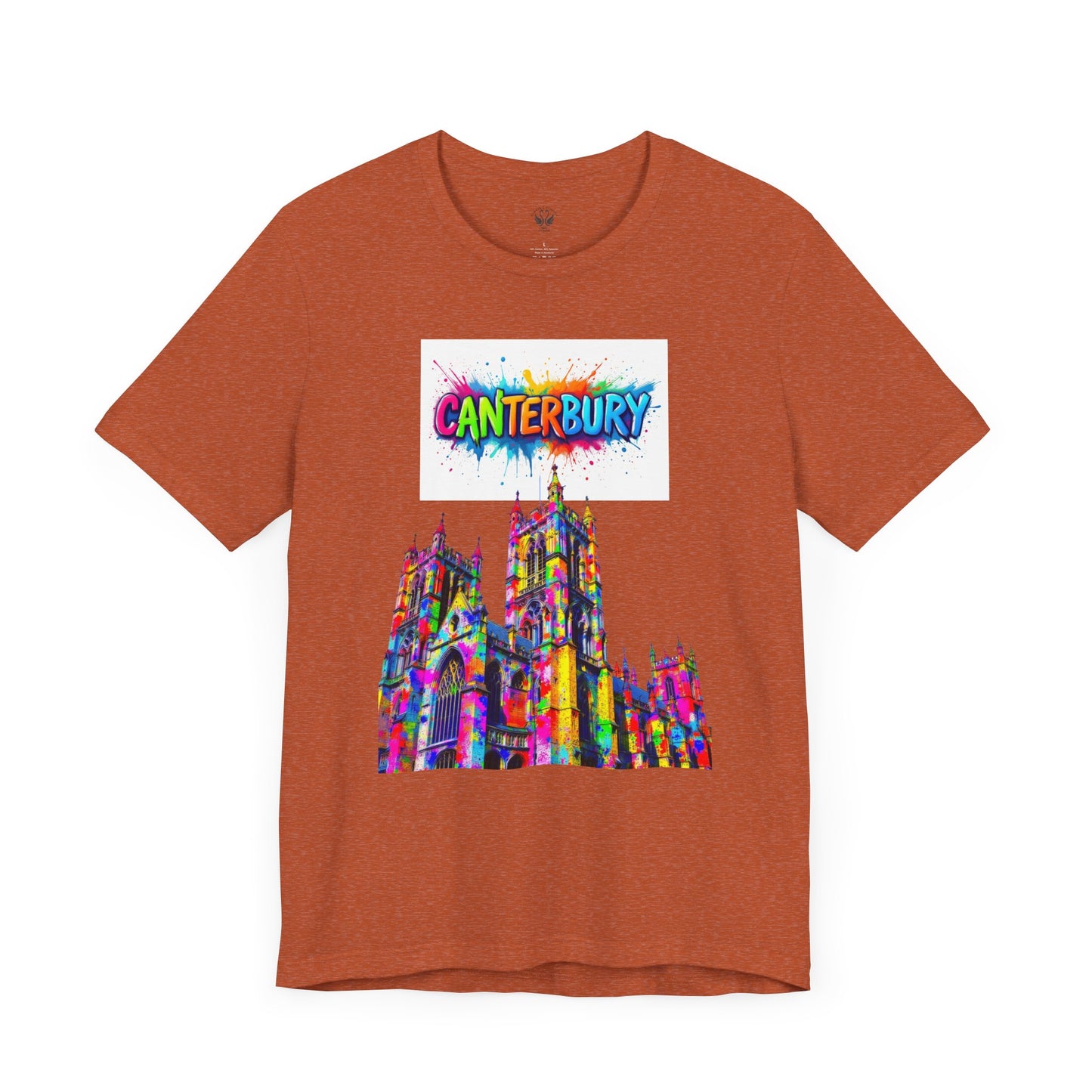 Canterbury Colorful Art Tee - Unisex Short Sleeve Jersey T-Shirt