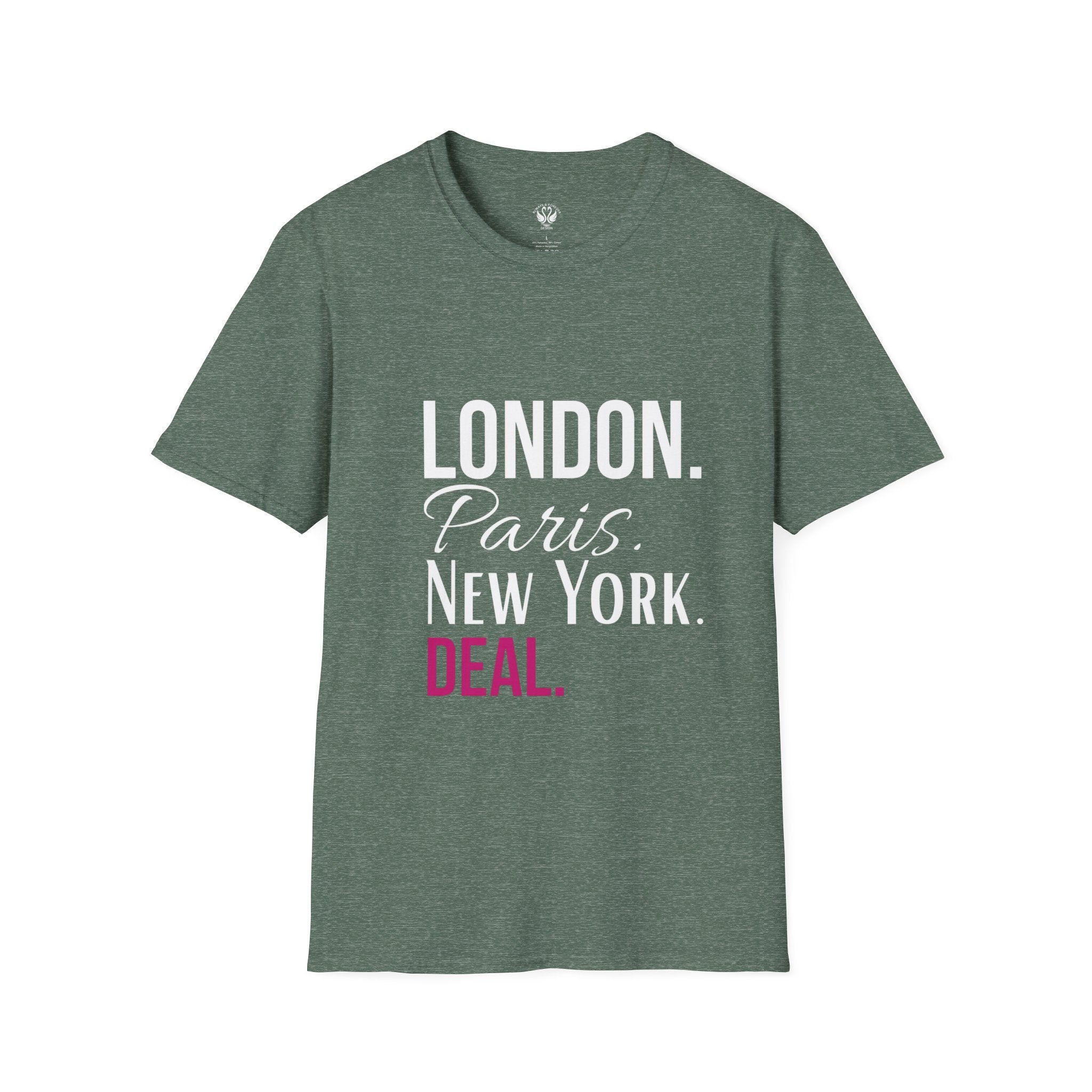 City Life Unisex T-Shirt - London, Paris, New York Deal Graphic Tee, Travel Fashion, Urban Style, Gift for Wanderlust, Streetwear