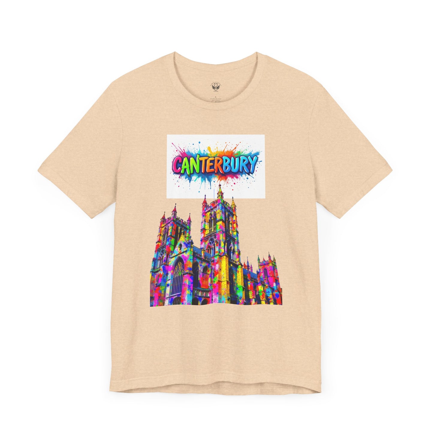 Canterbury Colorful Art Tee - Unisex Short Sleeve Jersey T-Shirt