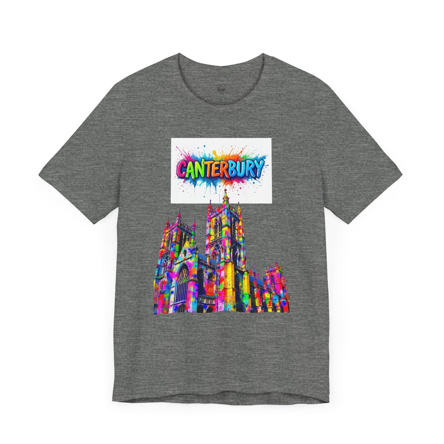 Canterbury Colorful Art Tee - Unisex Short Sleeve Jersey T-Shirt
