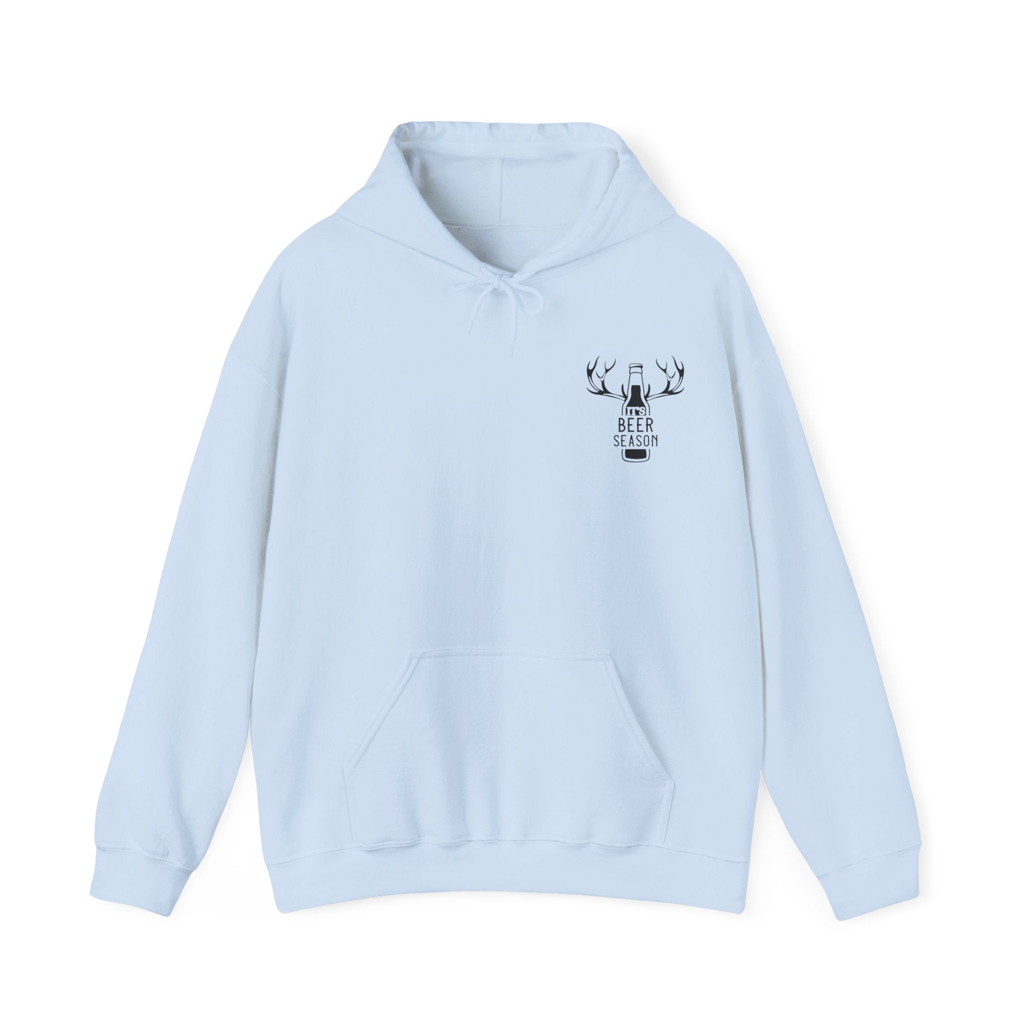 Beer Season Hoodie for Comfort and Style, Unisex Hooded Sweatshirt, Beer Lover Gift, Cozy Casual Wear, Perfect for Camping