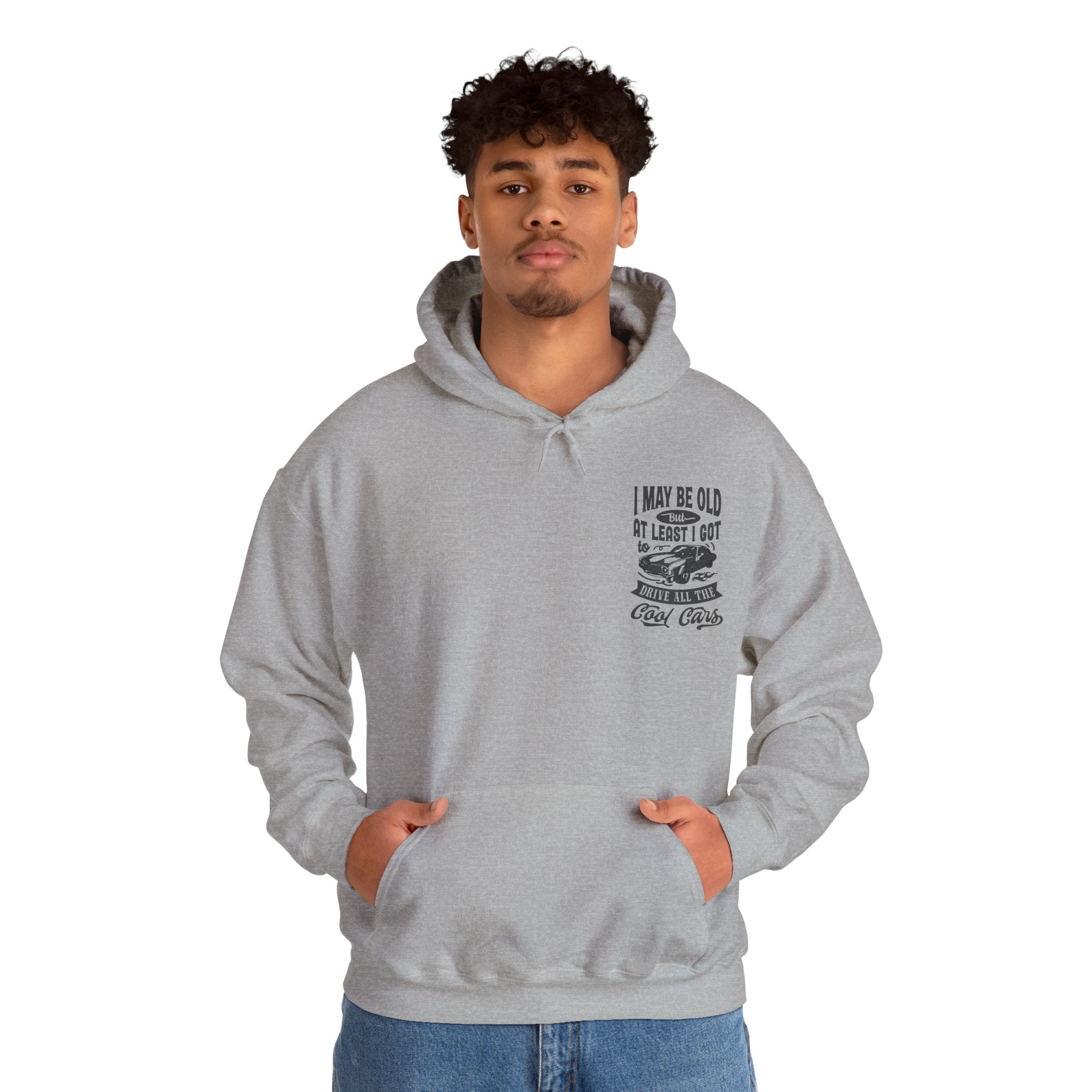 Cool Cars Vintage Hoodie, Funny Sweatshirt, Gift for Car Lovers, Retro Vehicle Apparel, Unique Birthday Present, Unisex Hooded Pullover