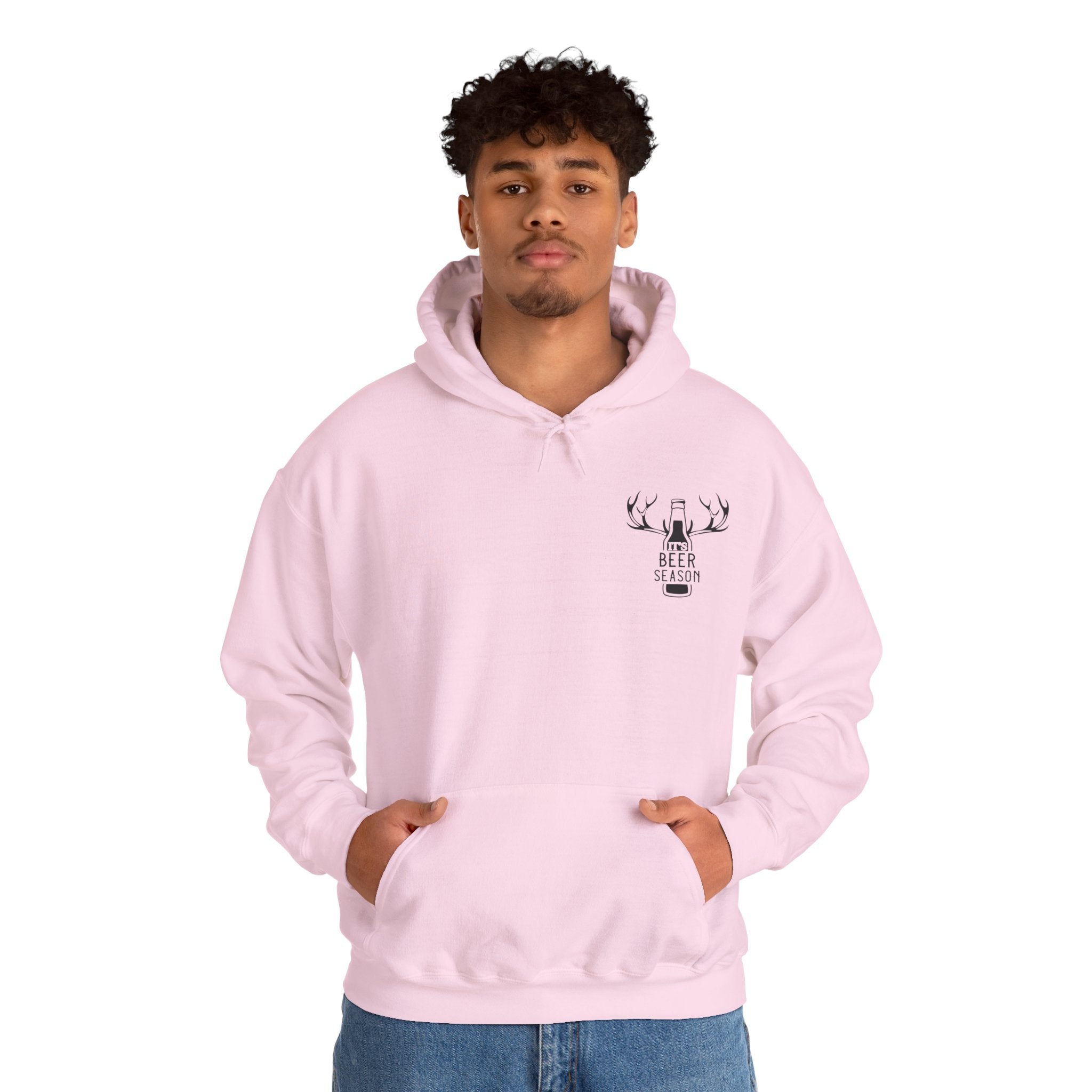 Beer Season Hoodie for Comfort and Style, Unisex Hooded Sweatshirt, Beer Lover Gift, Cozy Casual Wear, Perfect for Camping