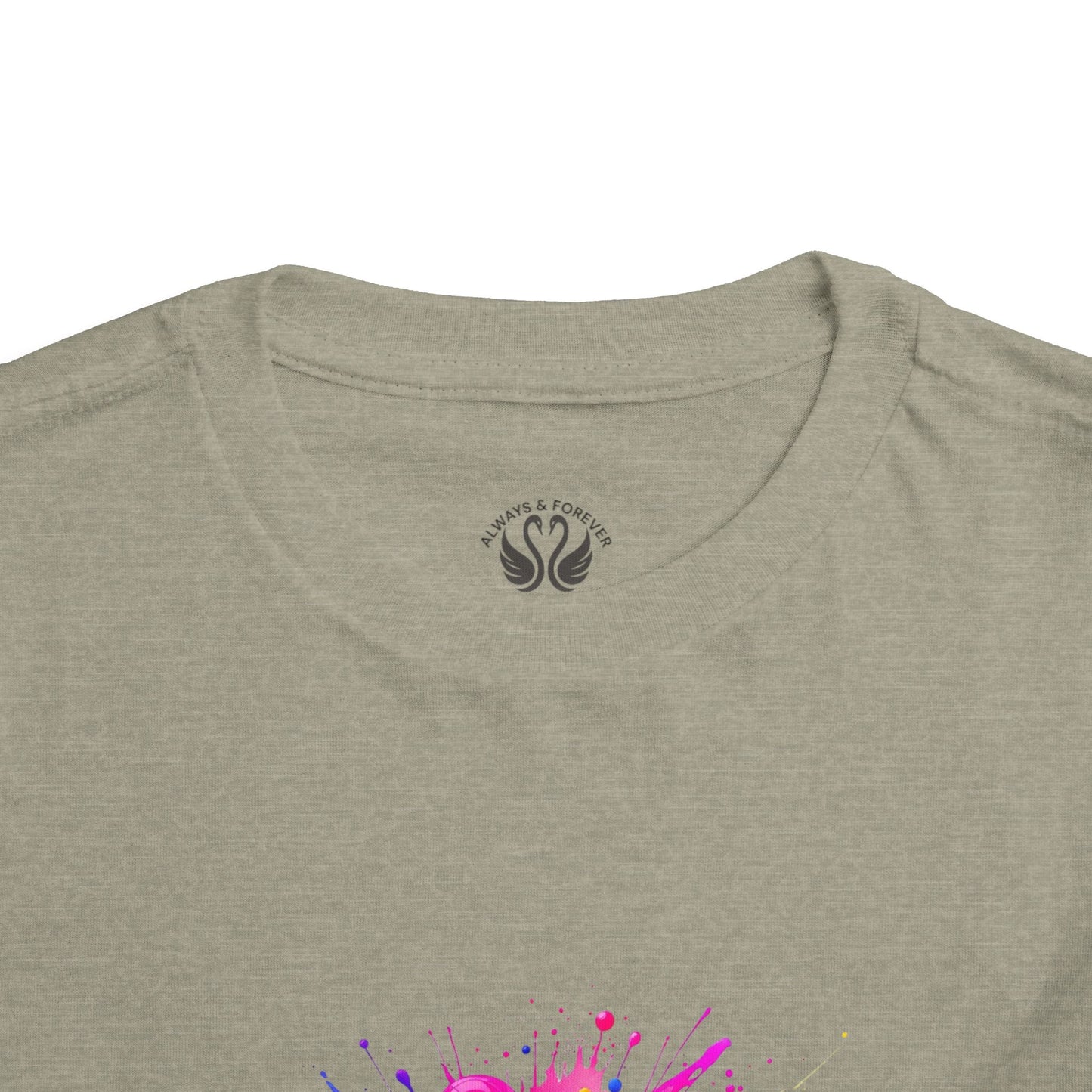 Colorful Planet Toddler Short Sleeve Tee - Fun & Playful Kids Shirt