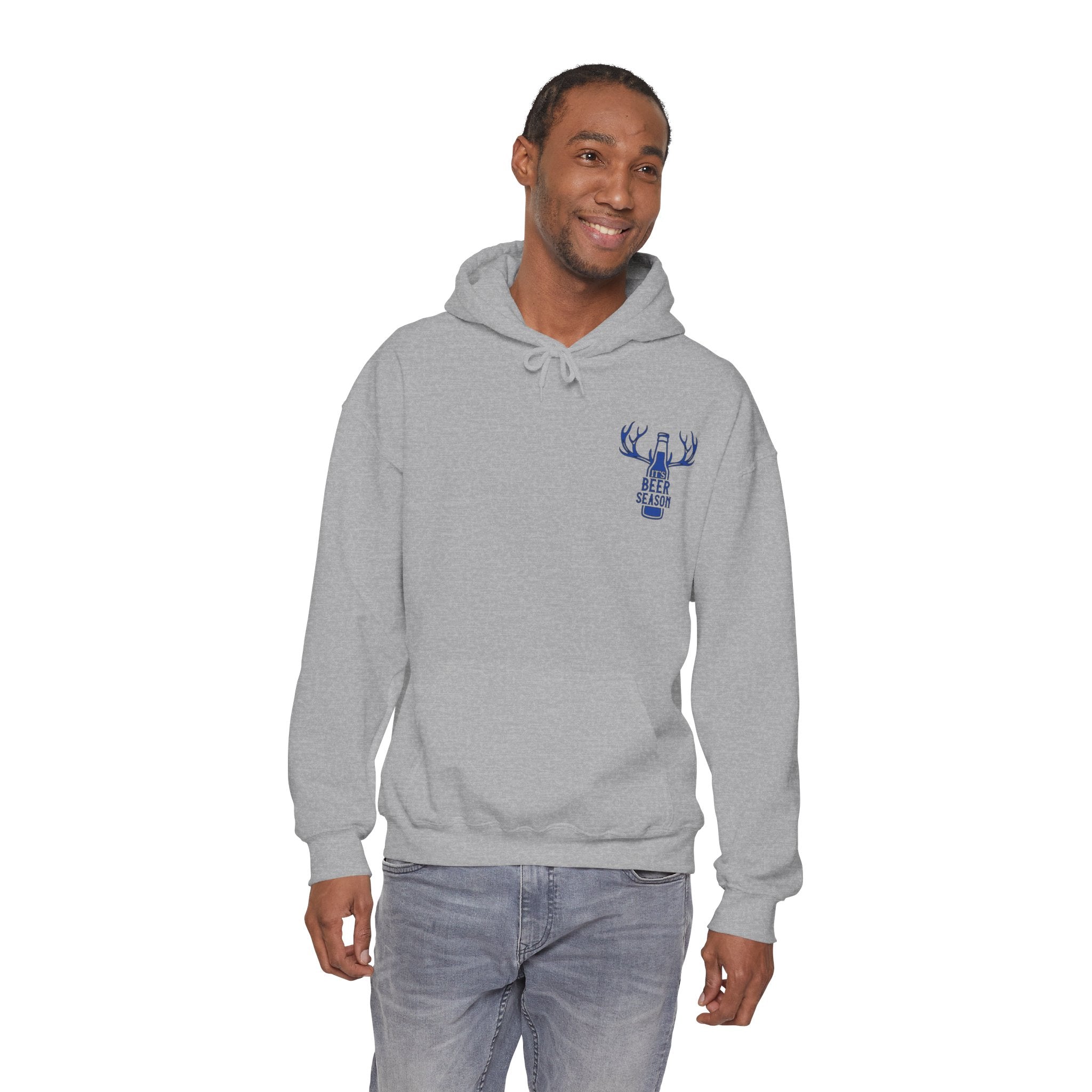 Cool Beer Season Hoodie, Fun Unisex Sweatshirt, Perfect for Parties, Fall and Winter Gatherings, Unique Gift for Beer Lovers