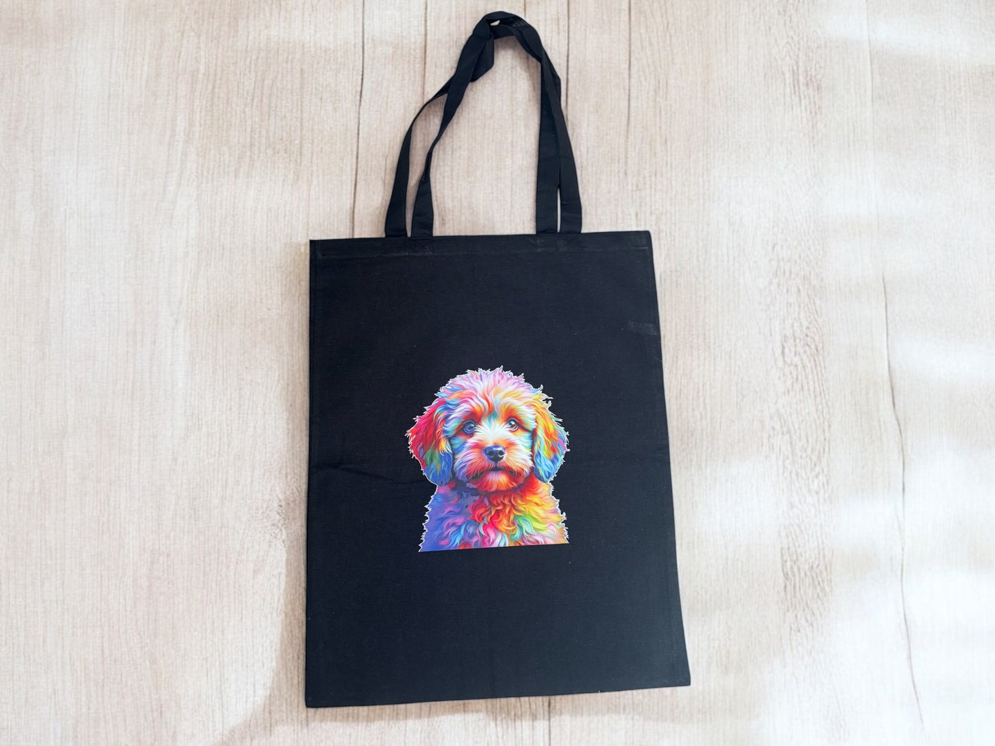 Printed Cotton Shopper Bag
