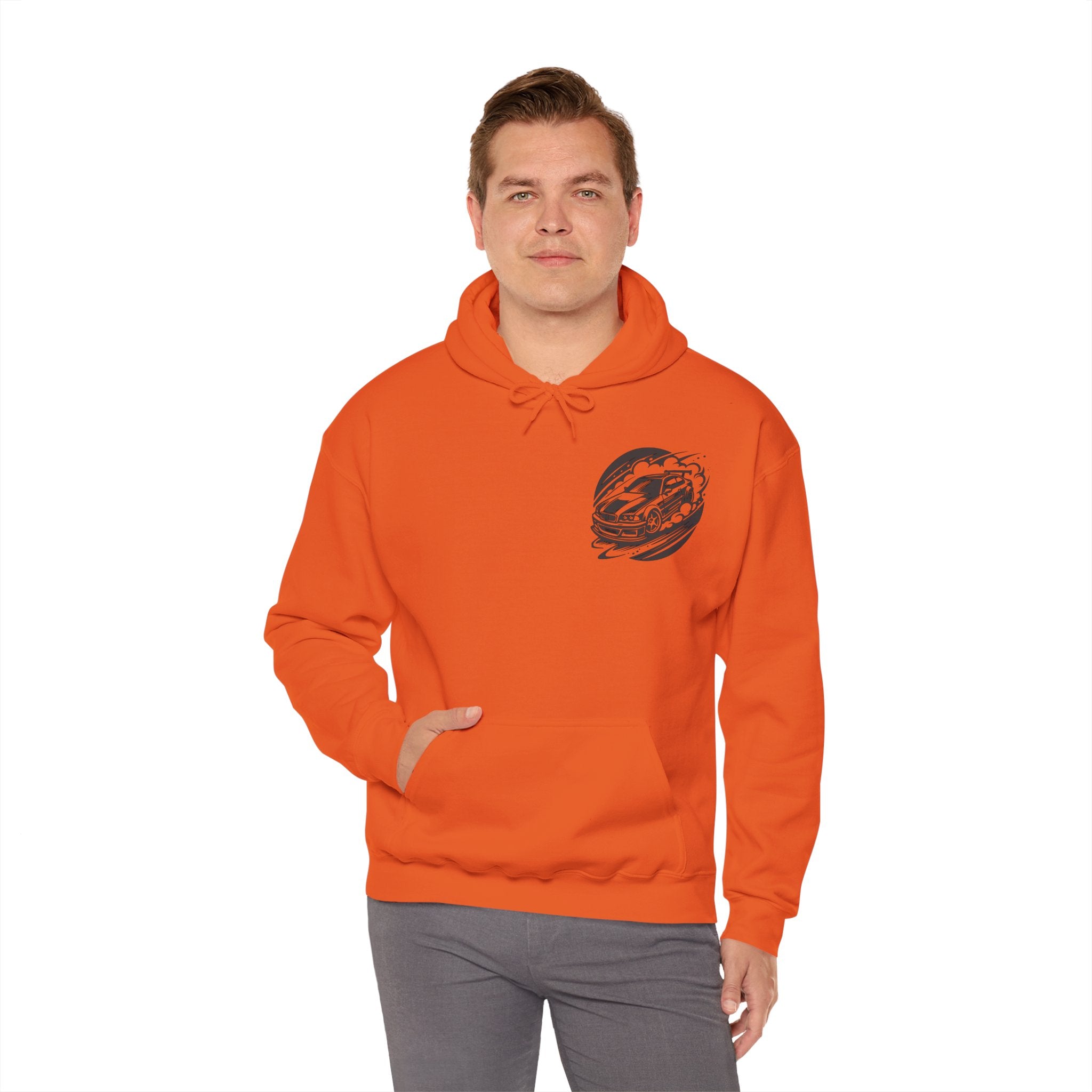Cool Car Graphic Hoodie for Car Lovers, Unisex Pullover, Automotive Gift, Streetwear, Racing Apparel, Casual Wear