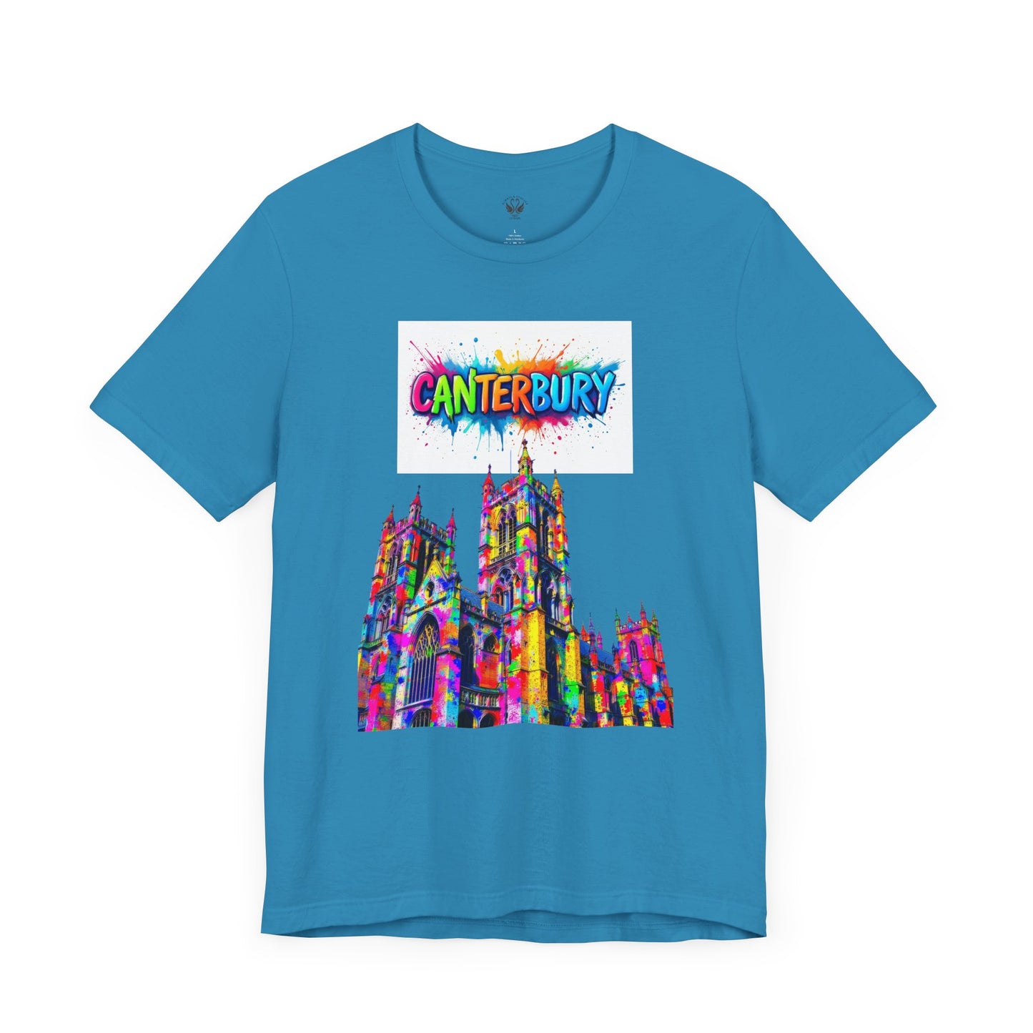 Canterbury Colorful Art Tee - Unisex Short Sleeve Jersey T-Shirt