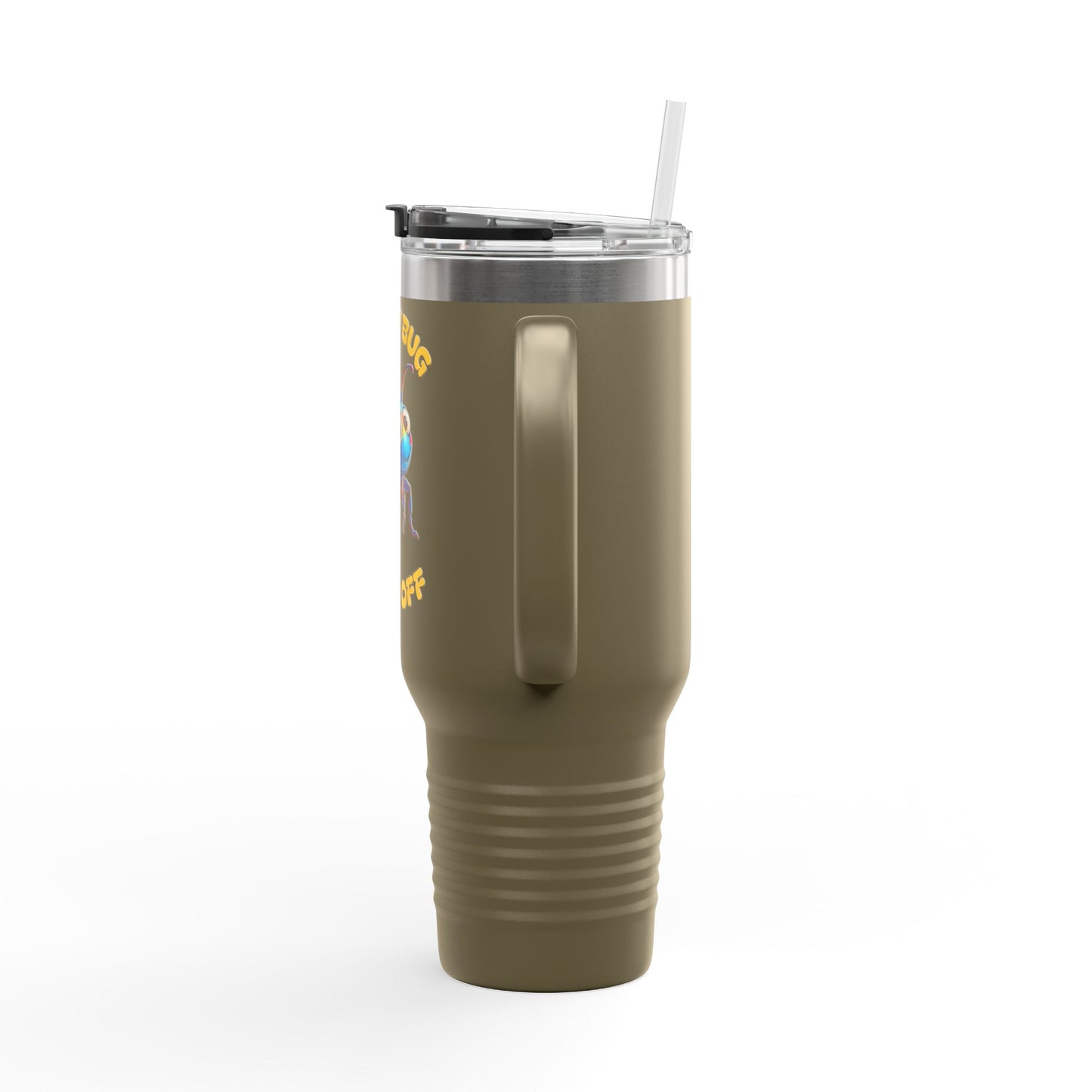 Colorful Messy Bug Insulated Travel Mug - 40oz