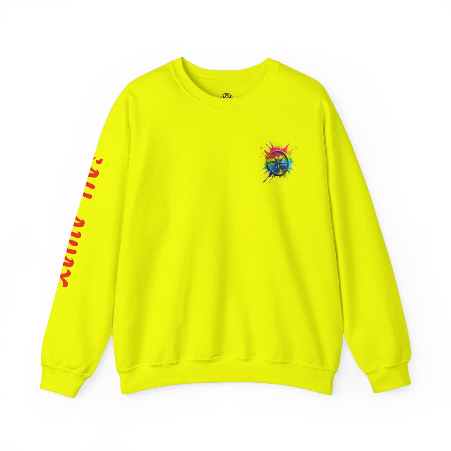 Colorful Splash Unisex Heavy Blend™ Crewneck Sweatshirt