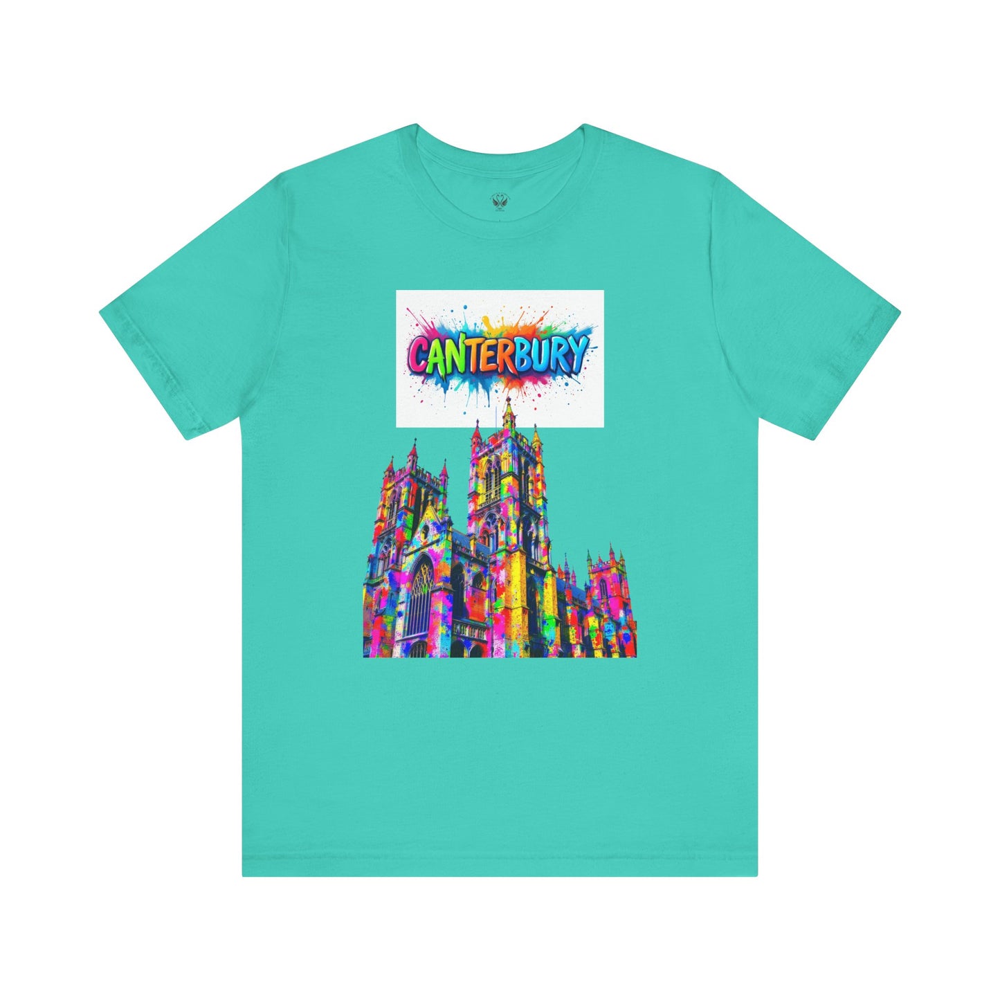 Canterbury Colorful Art Tee - Unisex Short Sleeve Jersey T-Shirt