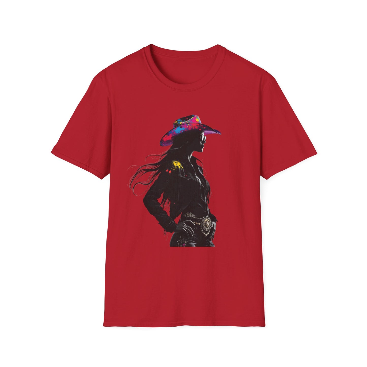Cowgirl Vibes Unisex Softstyle T-Shirt - Trendy Western Graphic Tee
