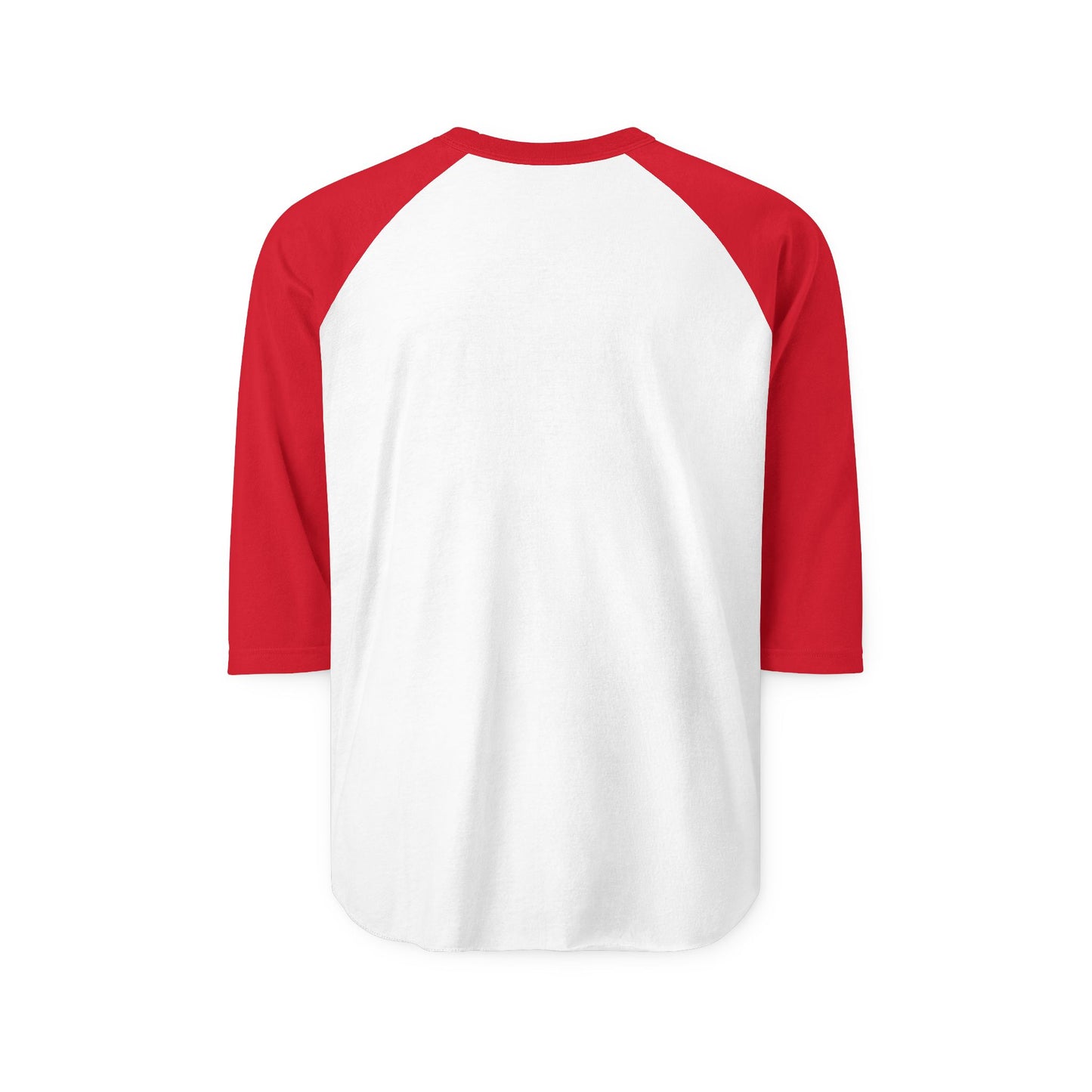 Colorful Elephant Graphic Unisex Three-Quarter Sleeve Raglan Shirt - Fun & Playful Apparel for Animal Lovers