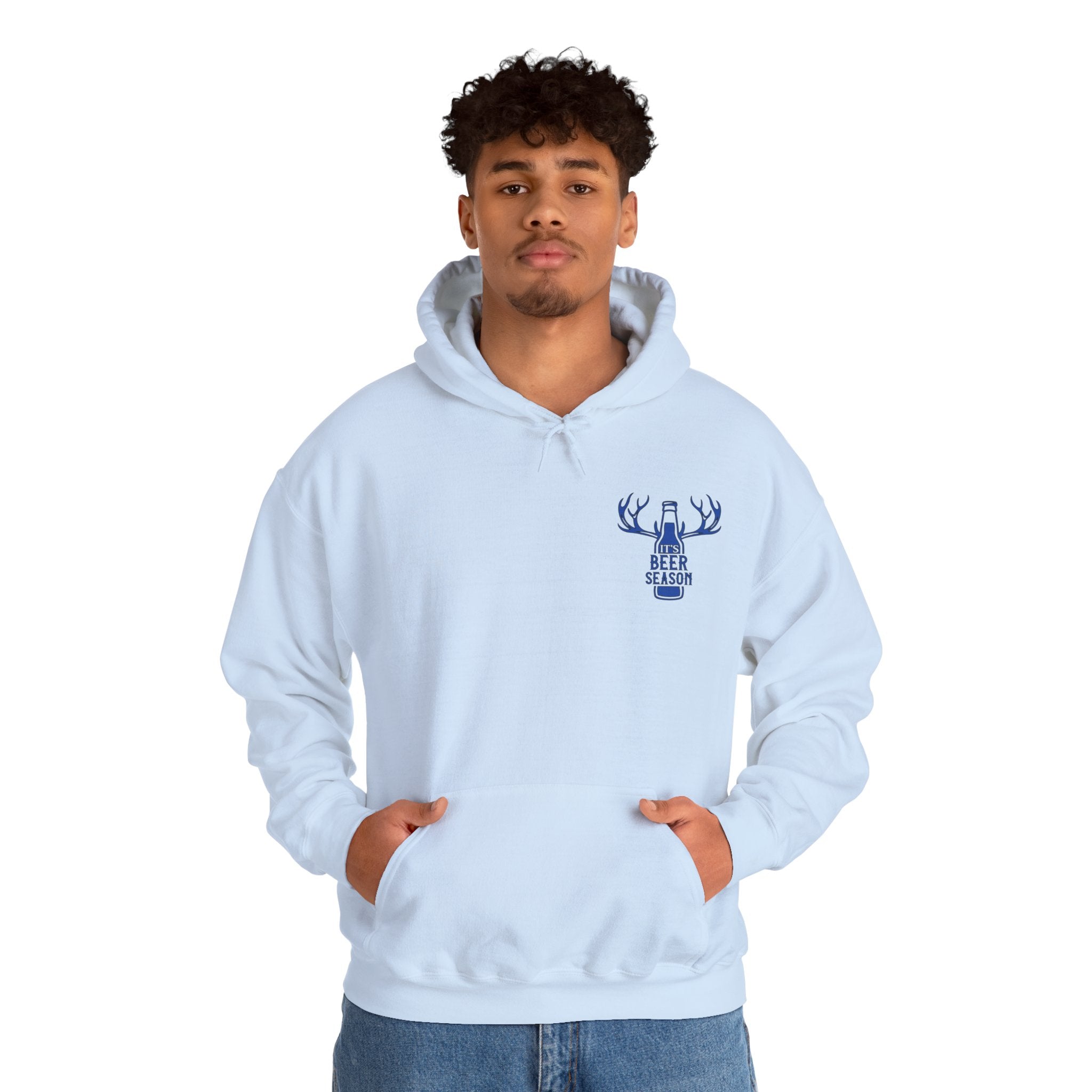 Cool Beer Season Hoodie, Fun Unisex Sweatshirt, Perfect for Parties, Fall and Winter Gatherings, Unique Gift for Beer Lovers