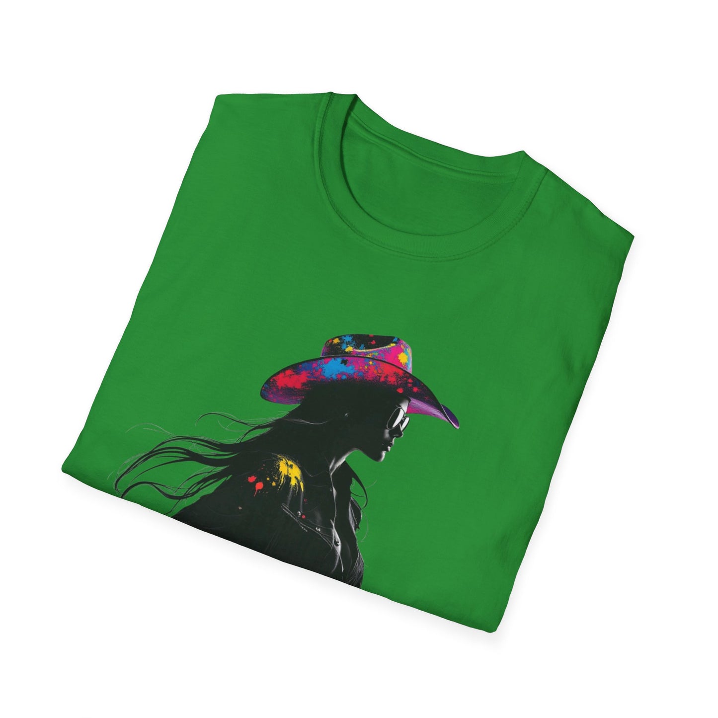 Cowgirl Vibes Unisex Softstyle T-Shirt - Trendy Western Graphic Tee
